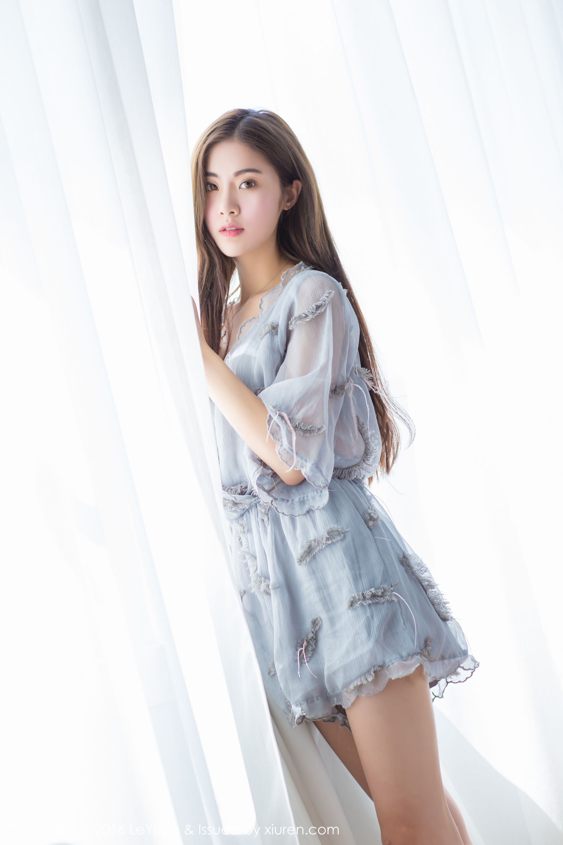 图片[5]-菲儿《柔柔阳光沐浴下的女神》 星乐园LeYuan Vol.018 [54P]-COS写真在线网