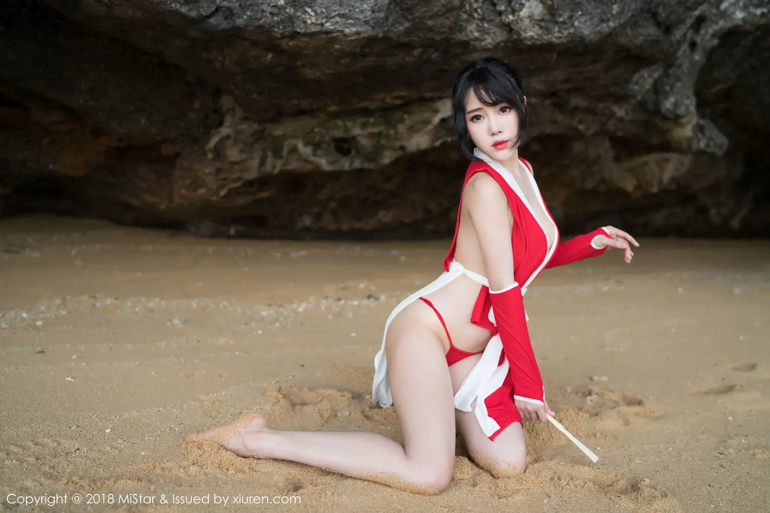 图片[5]-兜豆靓Youlina《外拍COS不知火舞与DVA》 魅妍社 VOL.215-COS写真在线网