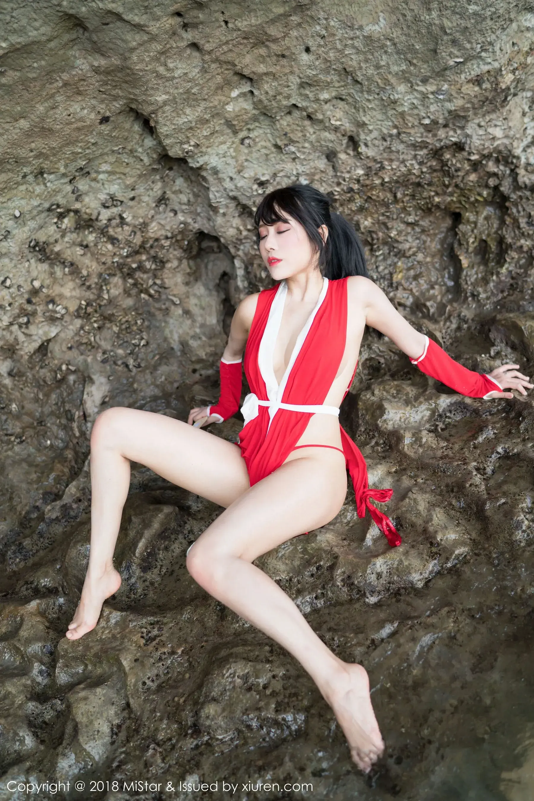 图片[2]-兜豆靓Youlina《外拍COS不知火舞与DVA》 魅妍社 VOL.215-COS写真在线网