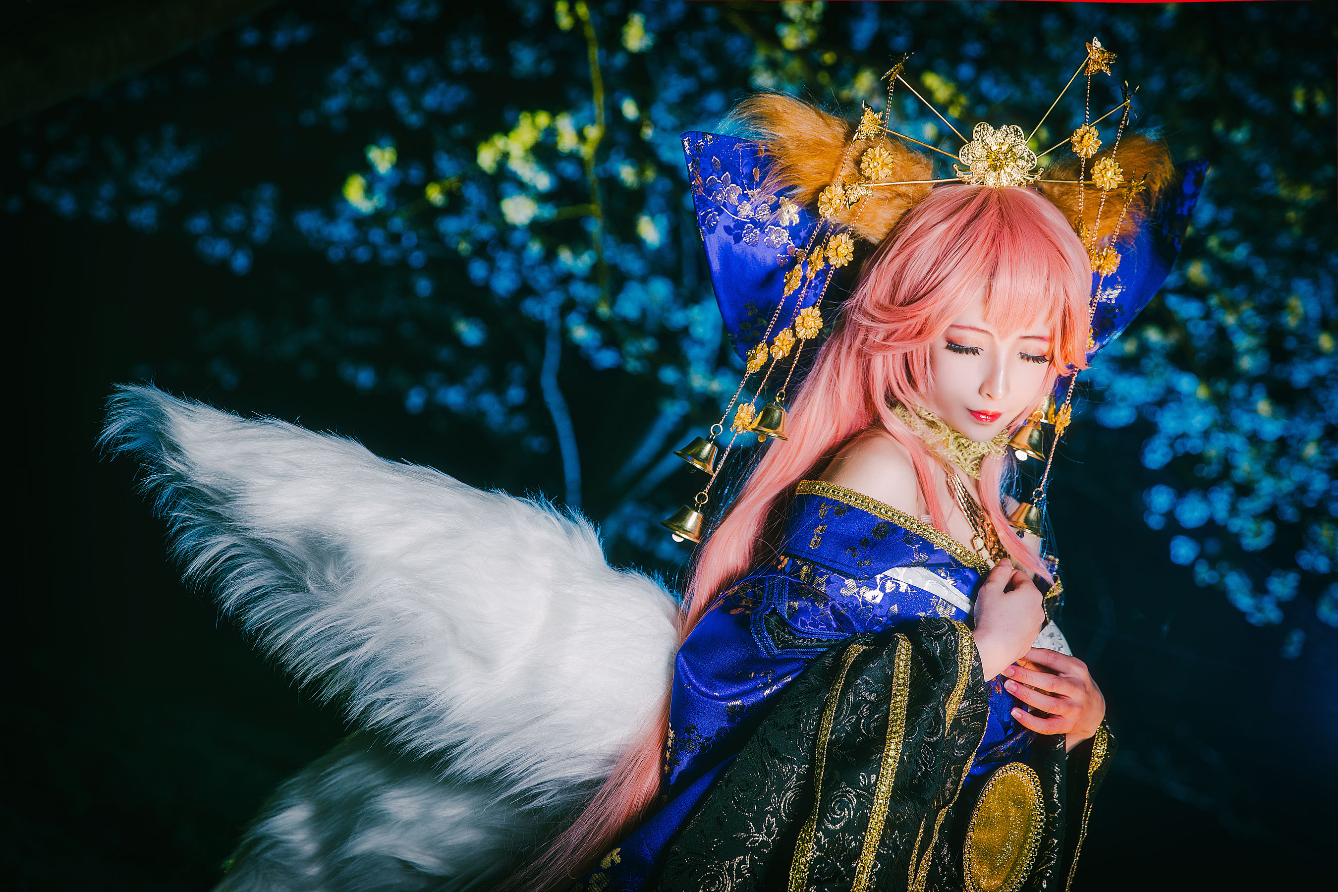 COS福利rioko凉凉子 玉藻前满破 [14P] - 秀人网免费无水印在线套图写真