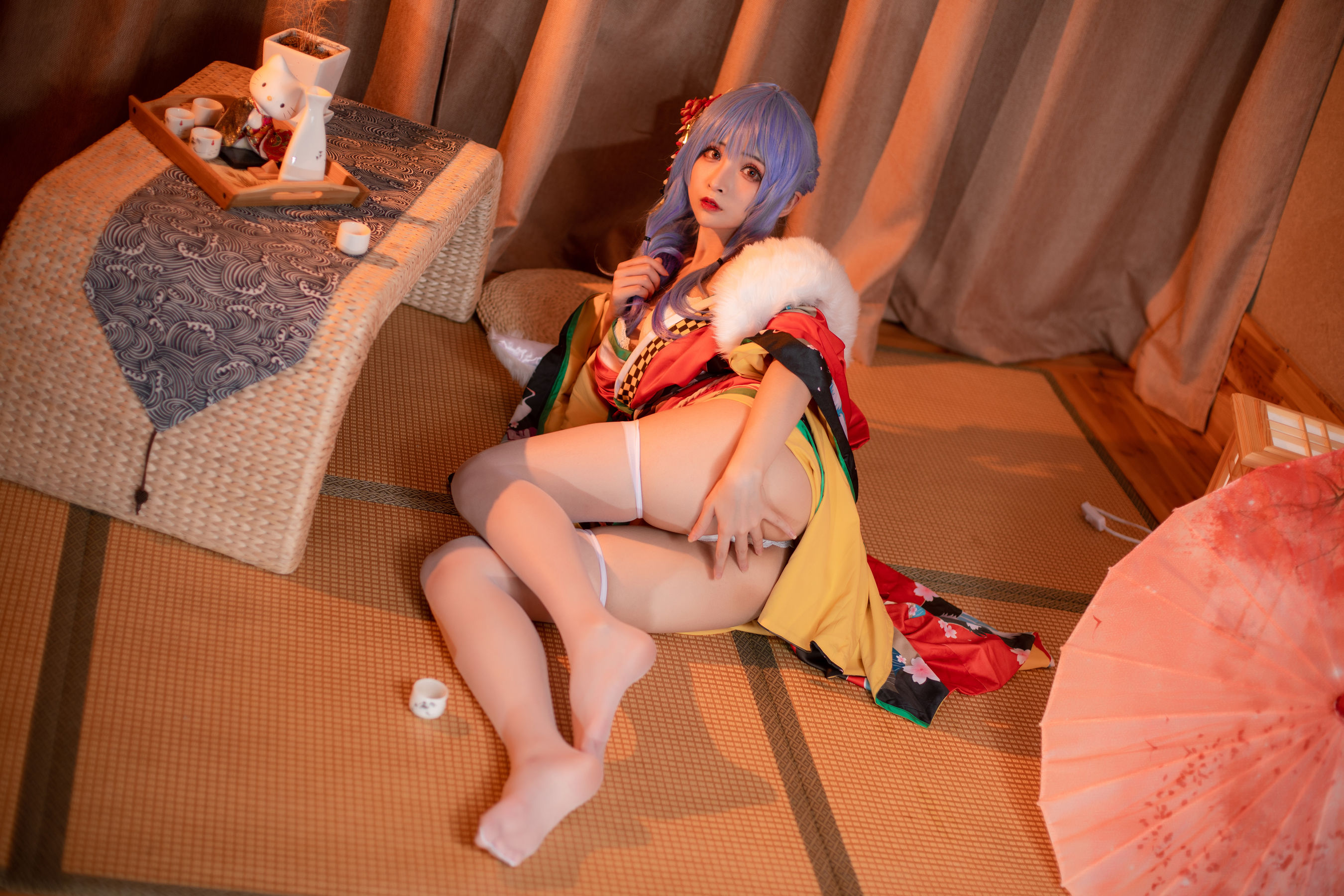 COS福利rioko凉凉子 圣路易斯雪下之饮 [20P] - 秀人网免费无水印在线套图写真