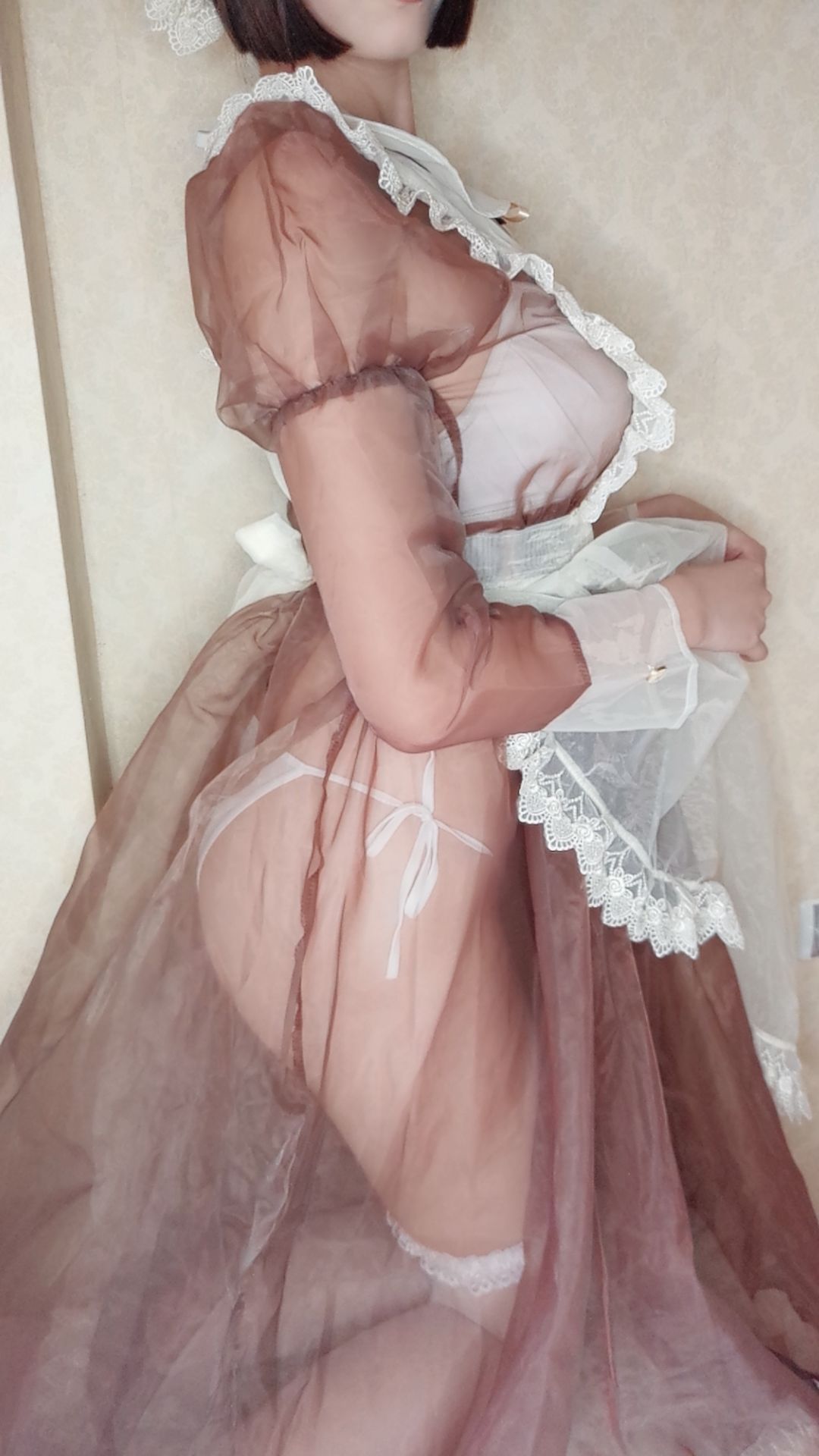 萌妹奈汐酱nice 女仆自撮り [41P] - 秀人网免费无水印在线套图写真