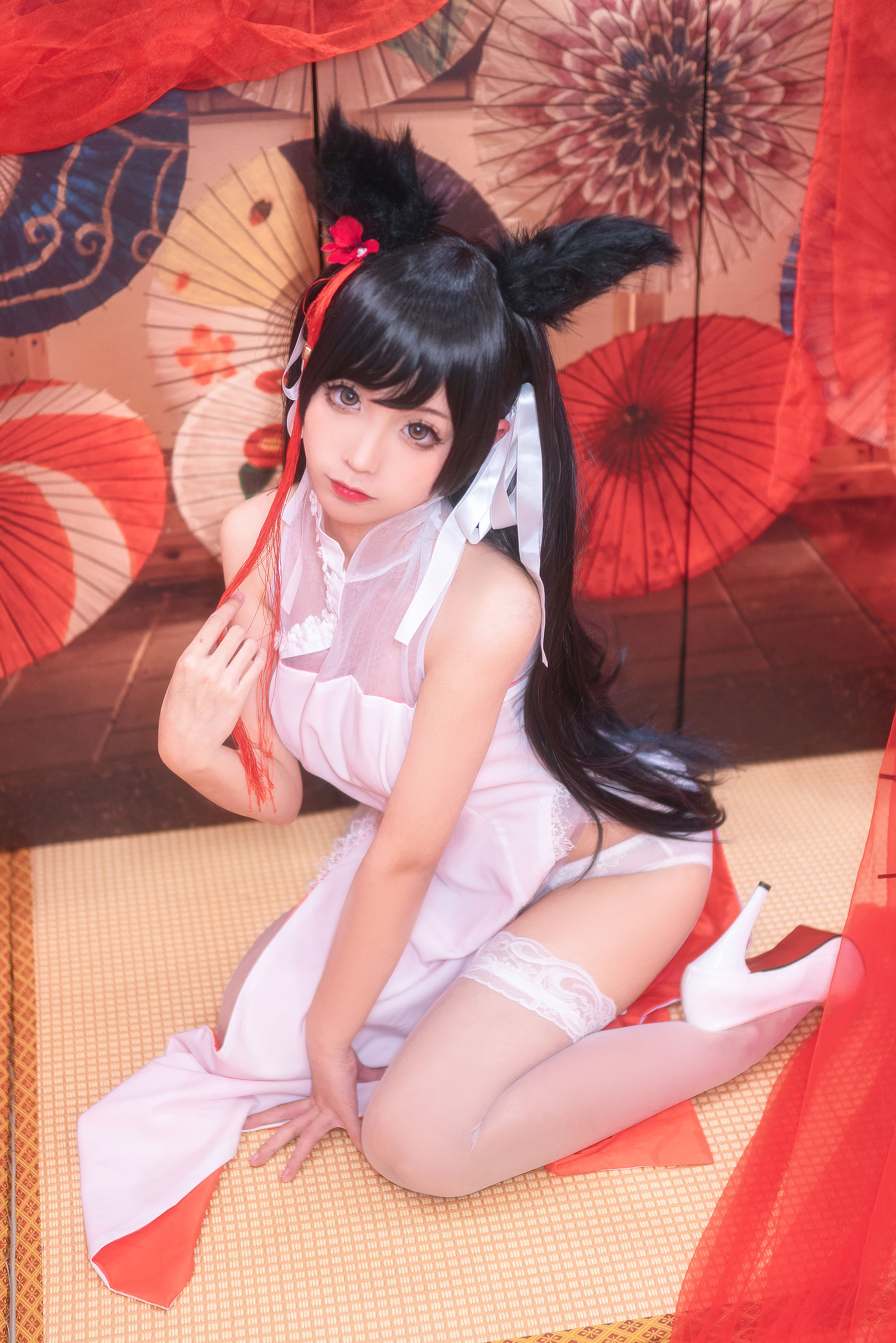 动漫博主蠢沫沫 爱宕习字 [40P] - 秀人网免费无水印在线套图写真