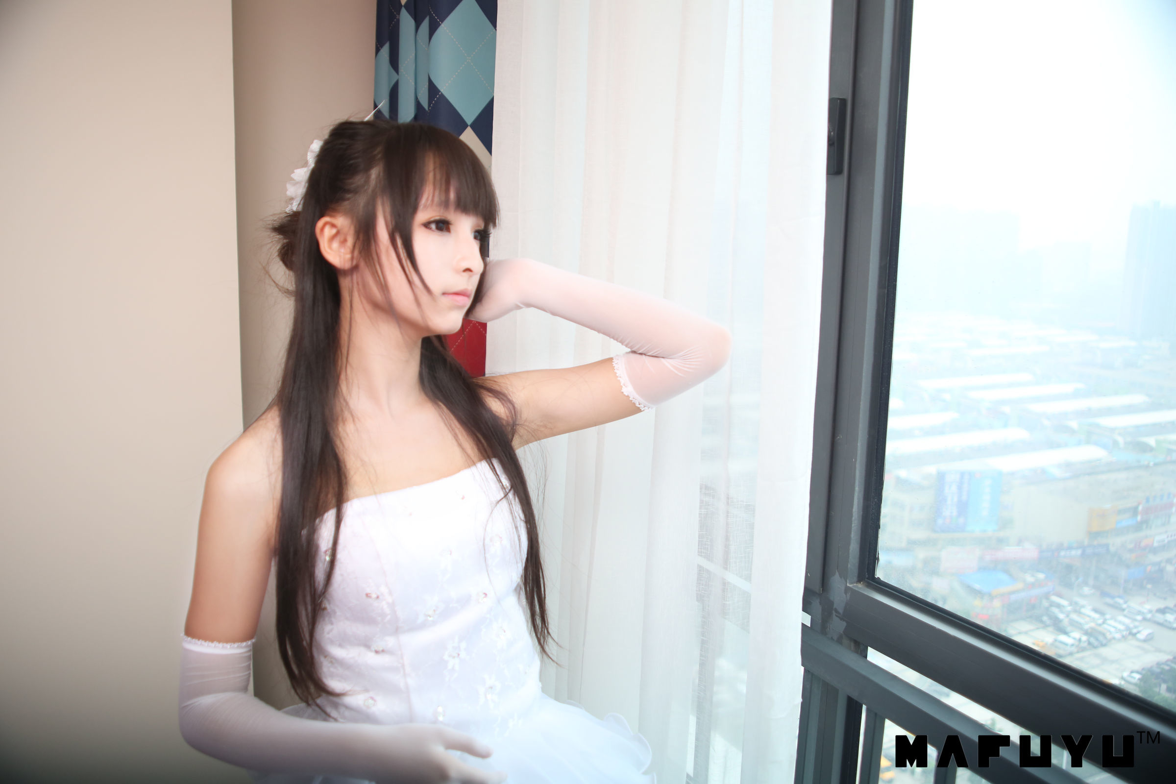 [萝莉COS] 神楽板真冬 婚纱系列套图 [71P] - 秀人网免费无水印在线套图写真