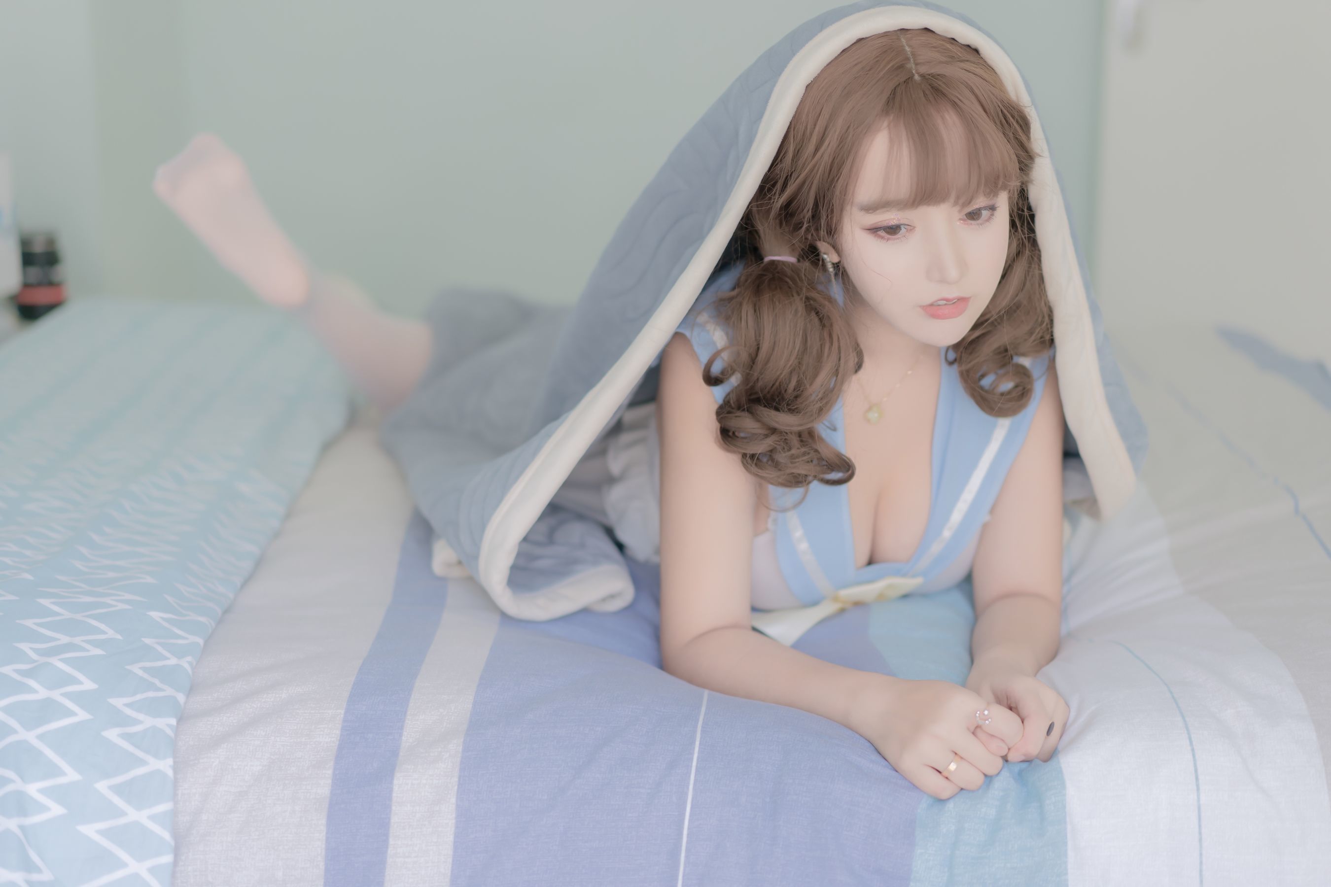 斗鱼米线线sama写真 汽水味的小盆友 [55P] - 秀人网免费无水印在线套图写真