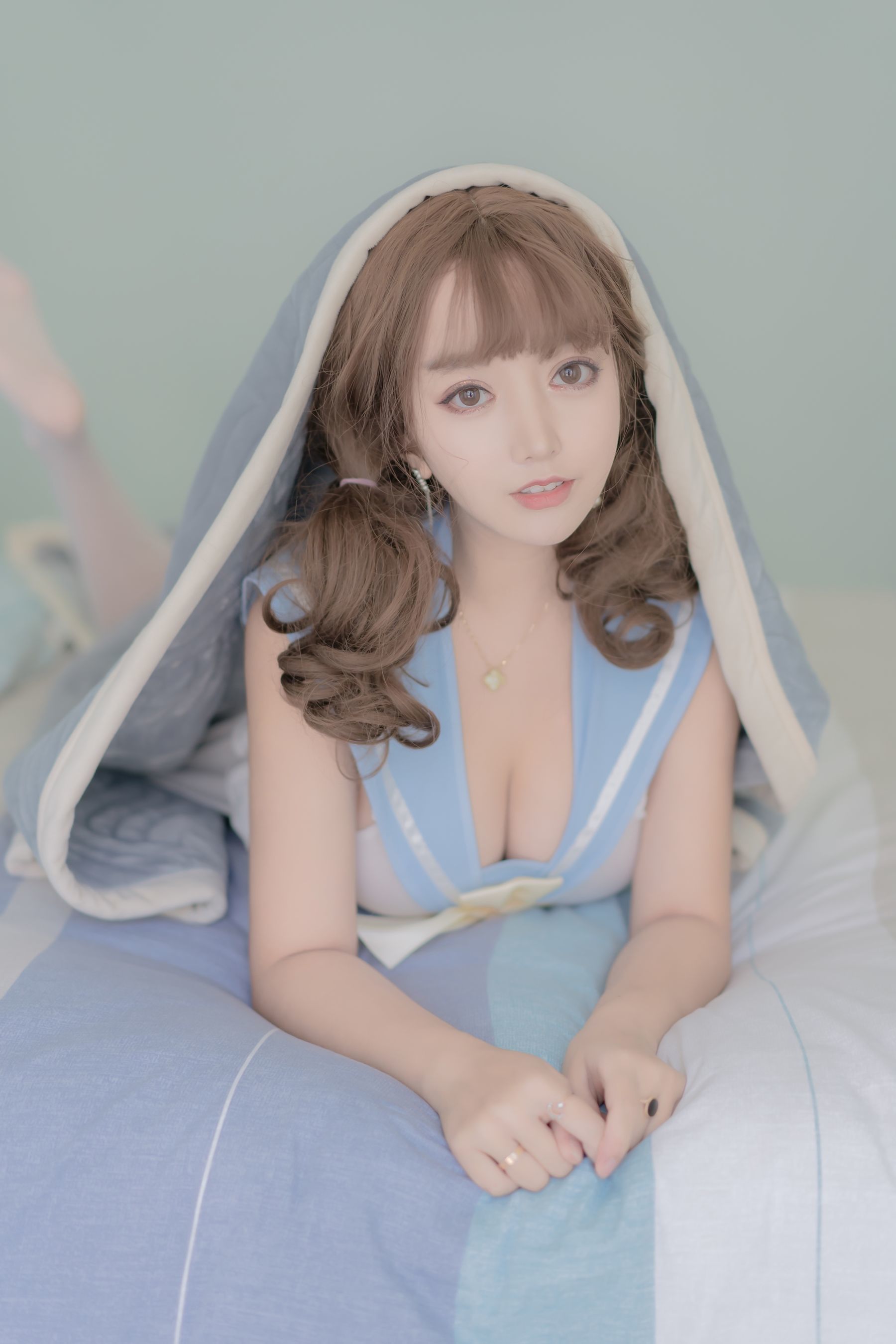 斗鱼米线线sama写真 汽水味的小盆友 [55P] - 秀人网免费无水印在线套图写真