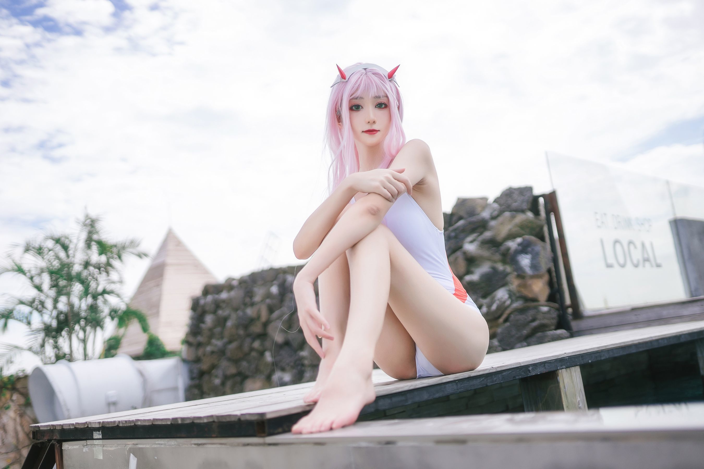 动漫博主南桃Momoko – 连体泳衣 [31P] - 秀人网免费无水印在线套图写真