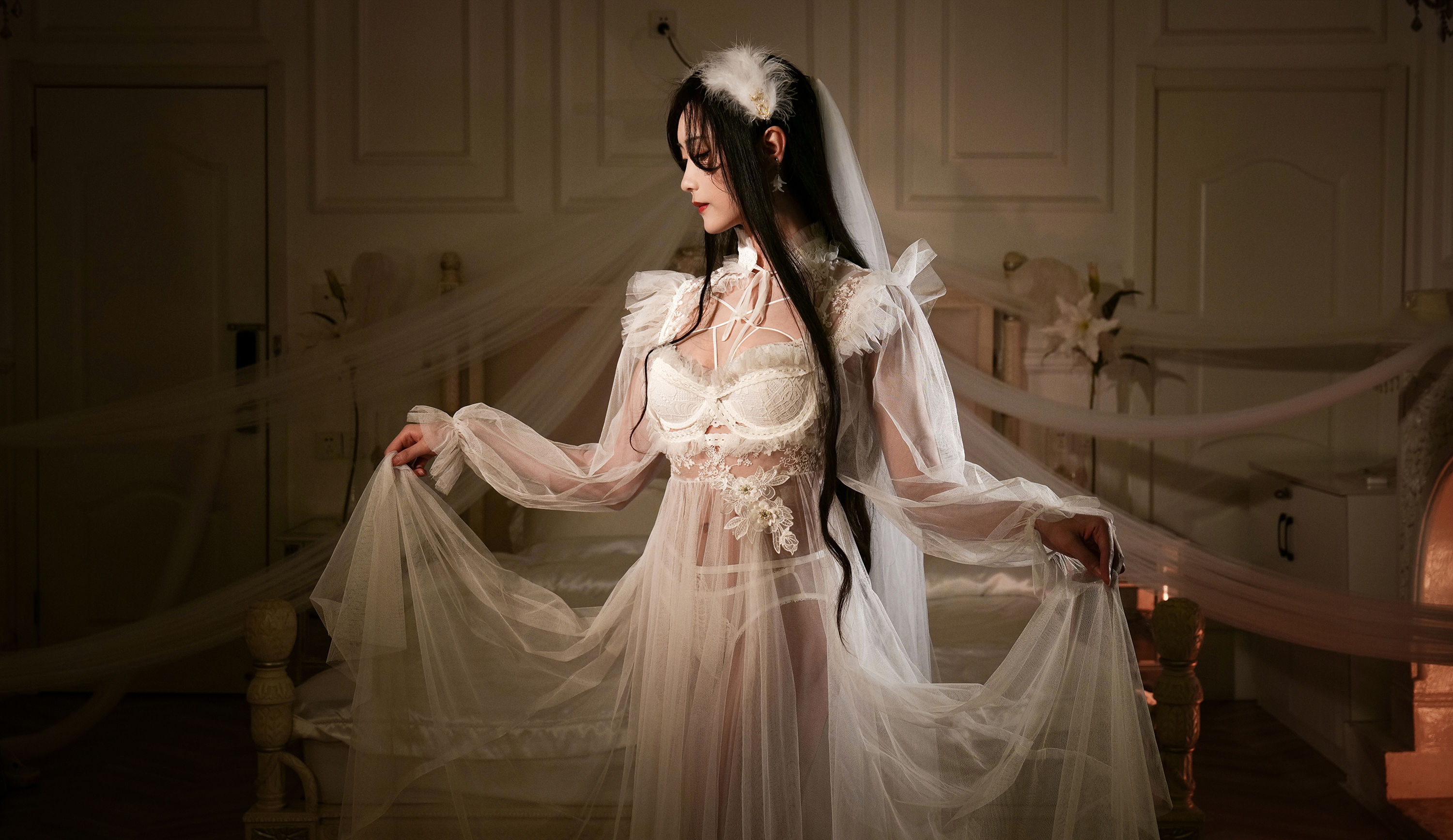 动漫博主曉美媽 – 白昼梦 [35P] - 秀人网免费无水印在线套图写真