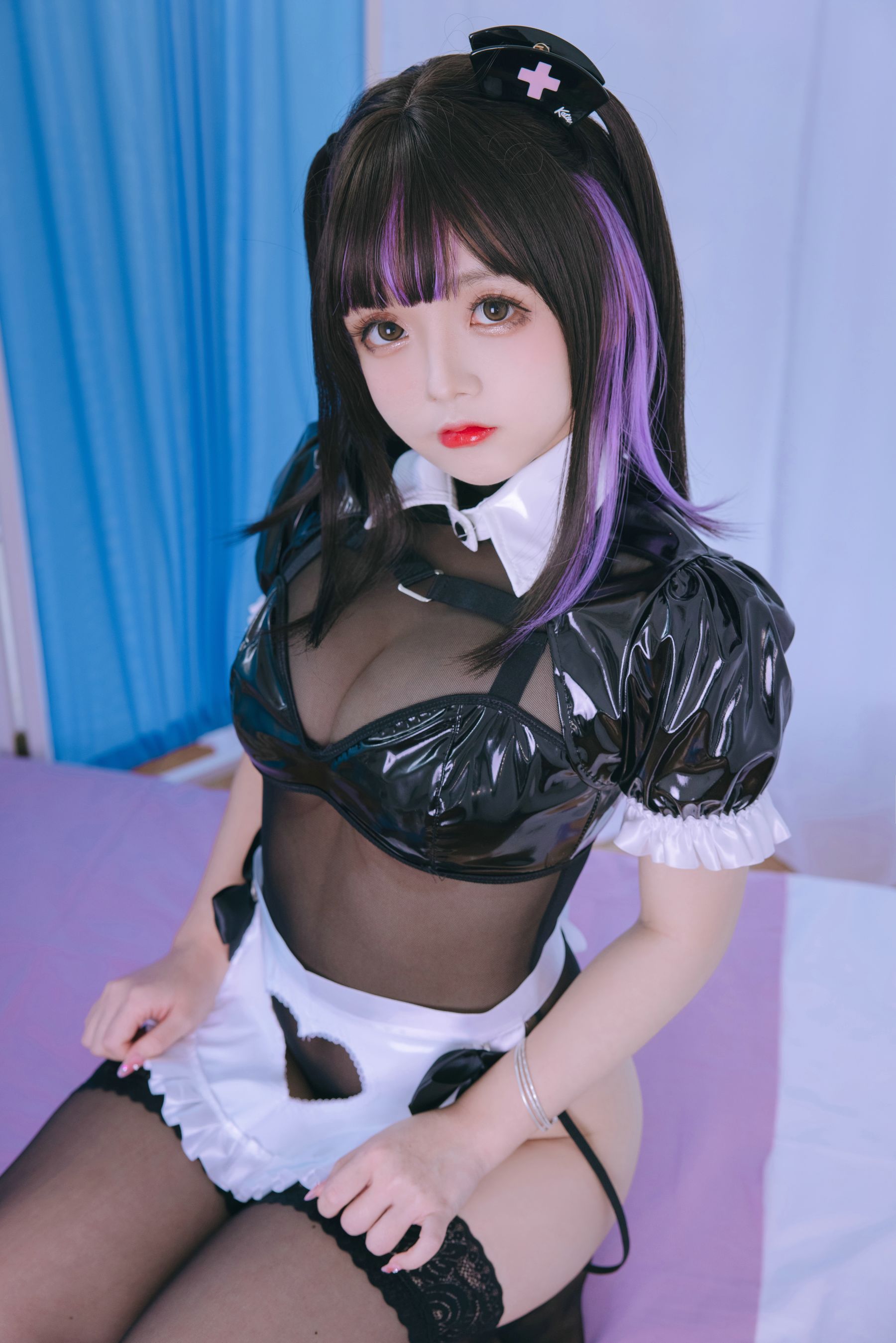 Cosplay日奈娇 – 口罩护士 [75P] - 秀人网免费无水印在线套图写真