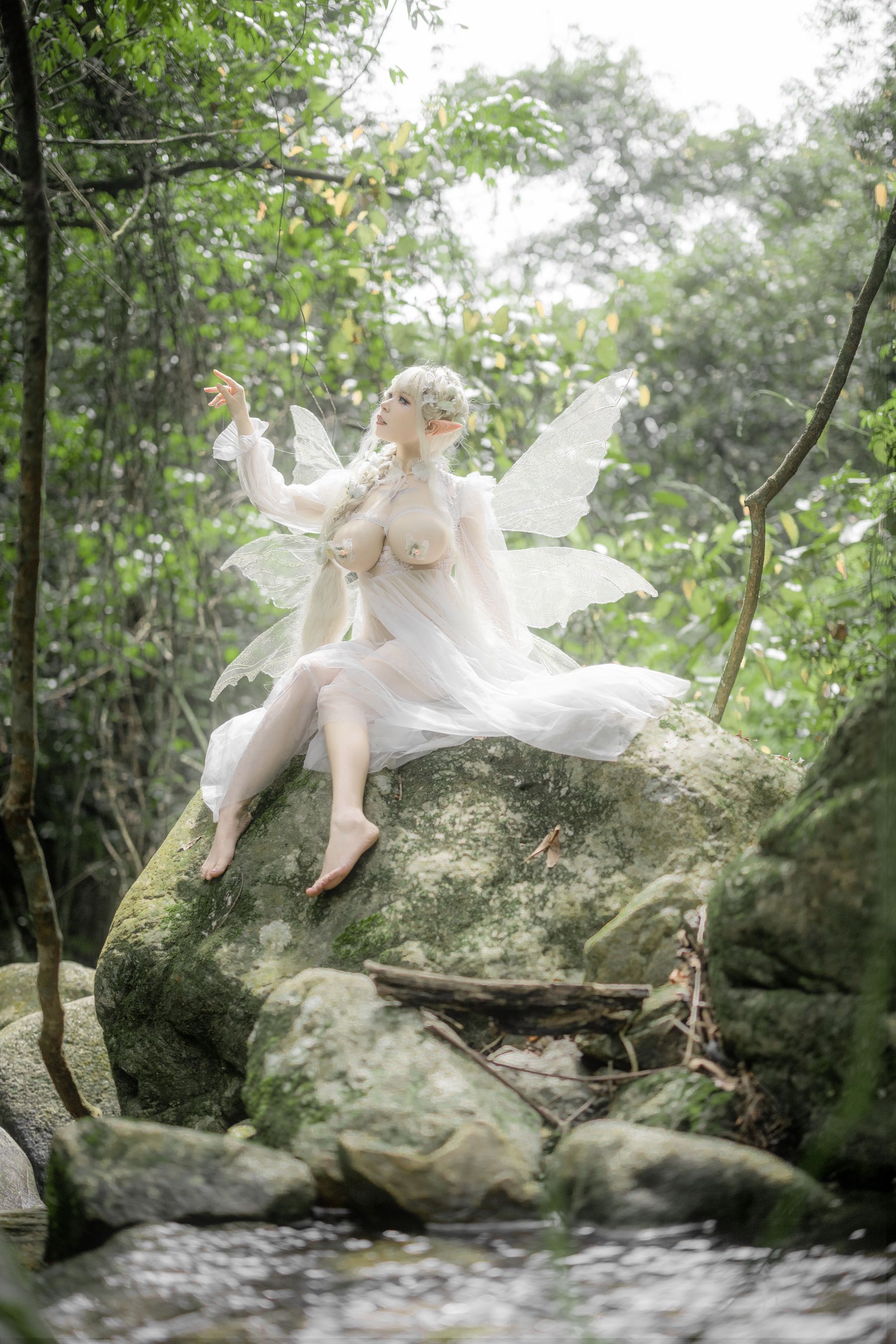 自闭颜球球(无颜小天使wy) – 林中精灵 [112P] - 秀人网免费无水印在线套图写真