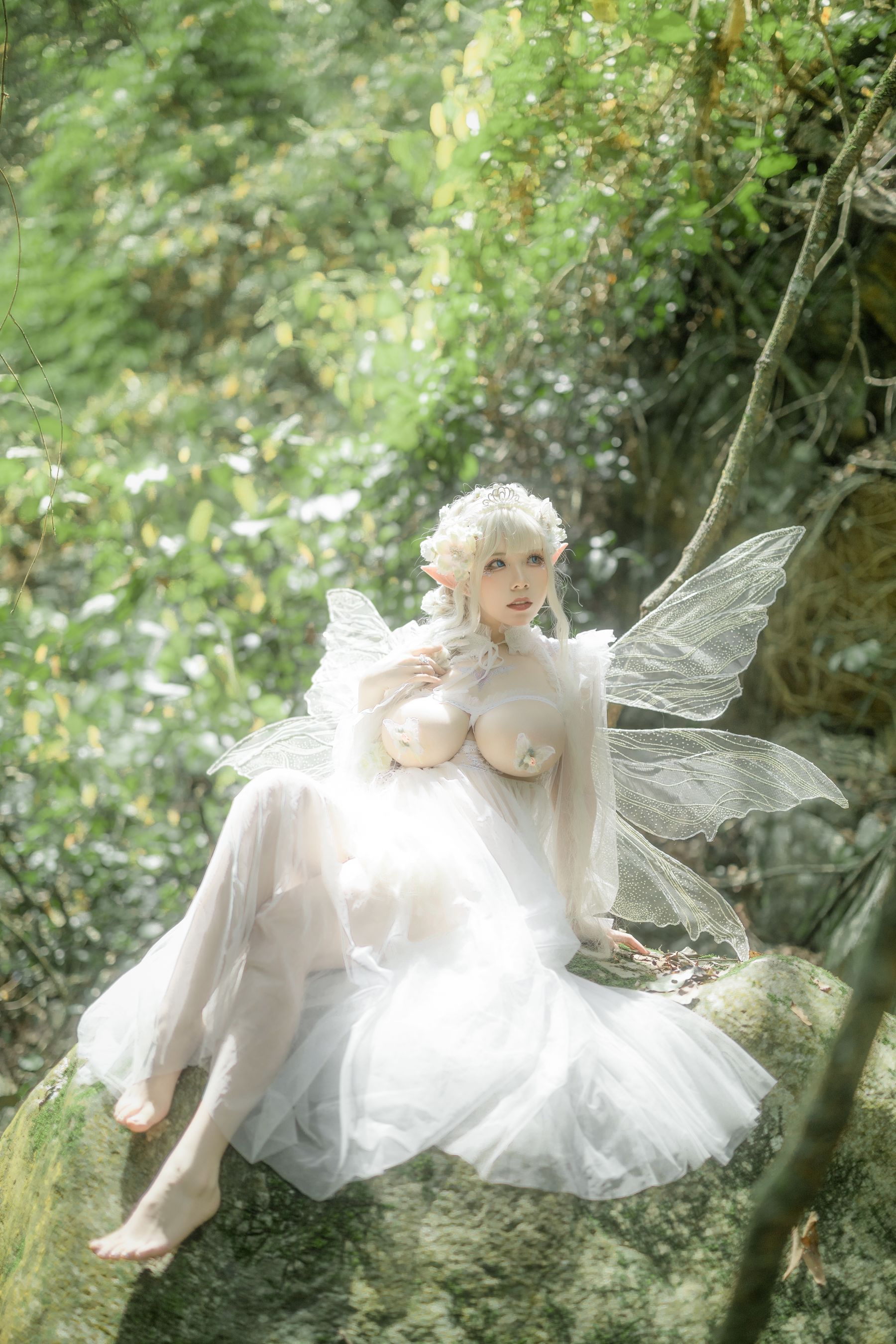 自闭颜球球(无颜小天使wy) – 林中精灵 [112P] - 秀人网免费无水印在线套图写真