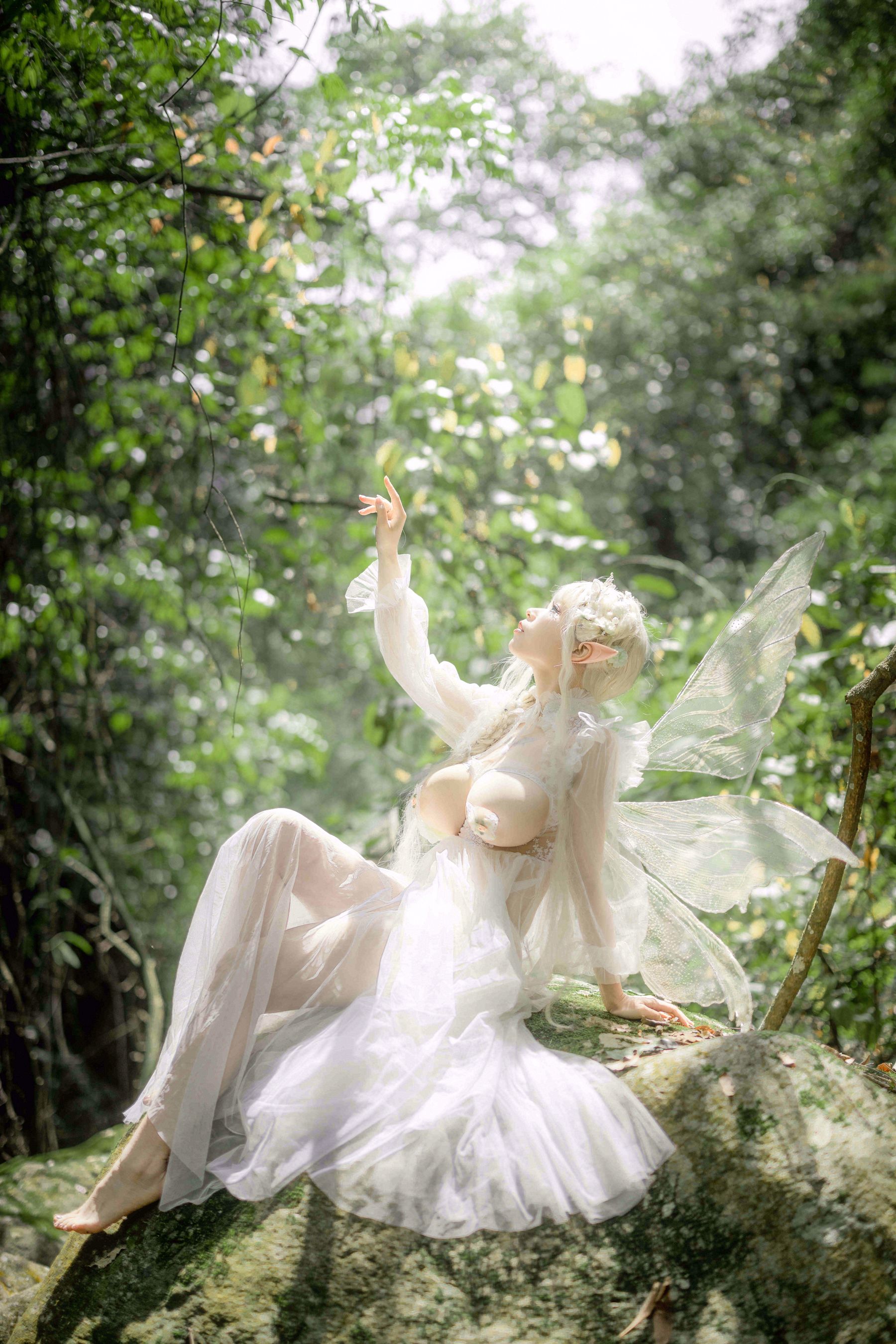 自闭颜球球(无颜小天使wy) – 林中精灵 [112P] - 秀人网免费无水印在线套图写真