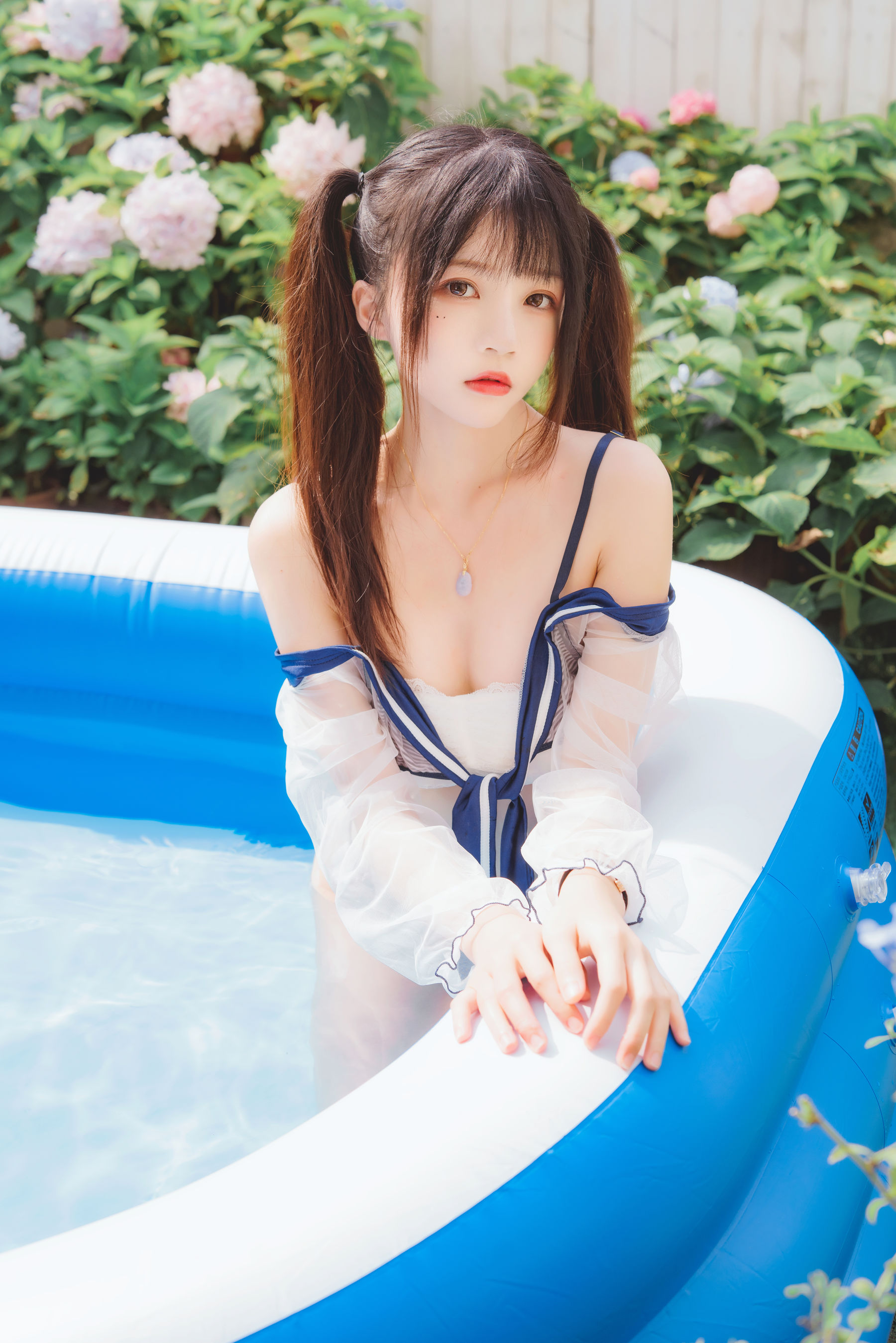 [Cosplay写真] 桜桃喵 – 无尽夏 [58P] - 秀人网免费无水印在线套图写真