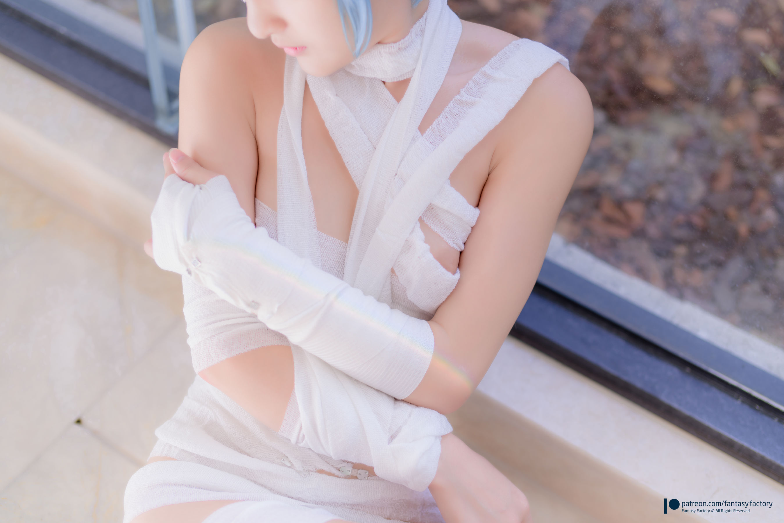 小丁 [Fantasy Factory] Rei Ayanami 綾波レイ [23P] - 秀人网免费无水印在线套图写真