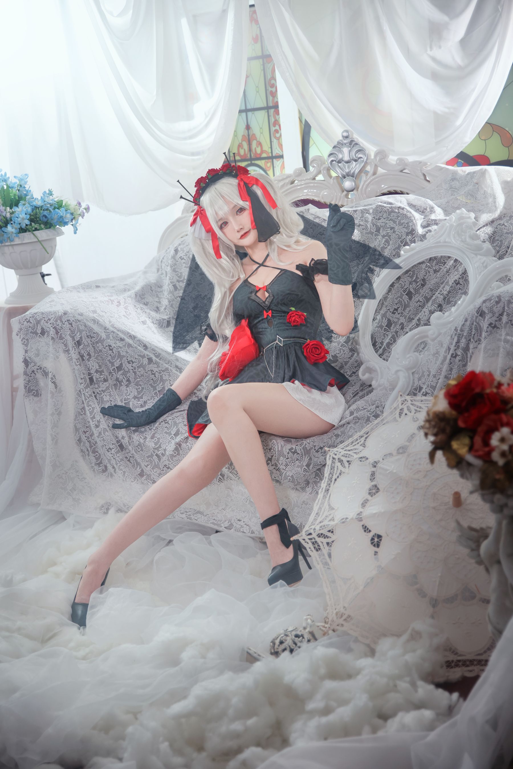 COS妹子仙九Airi – 吸血鬼誓约 [22P] - 秀人网免费无水印在线套图写真