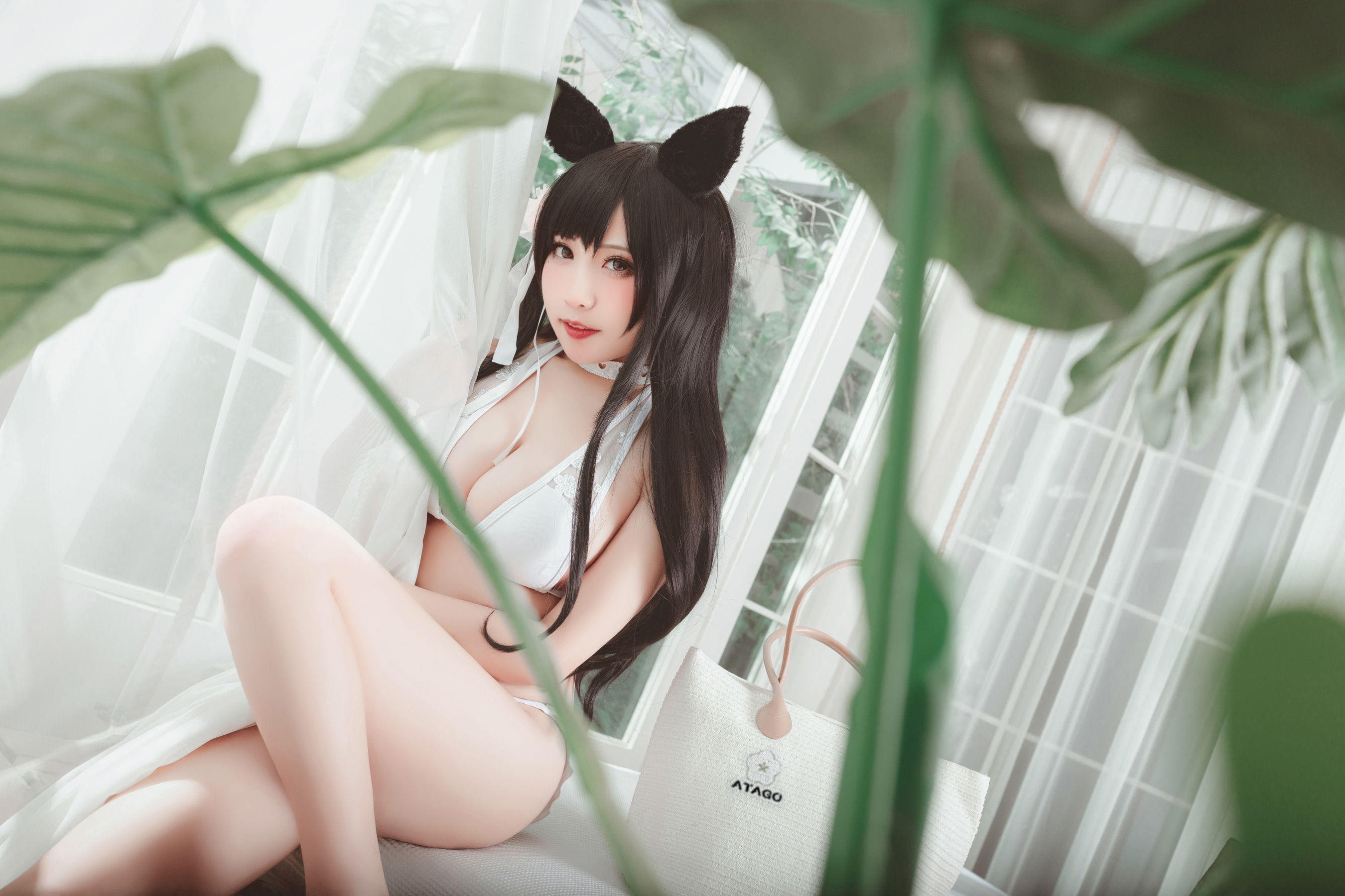 动漫博主貓田聖奈奈 – 爱宕泳装 盛夏进行曲 [25P] - 秀人网免费无水印在线套图写真