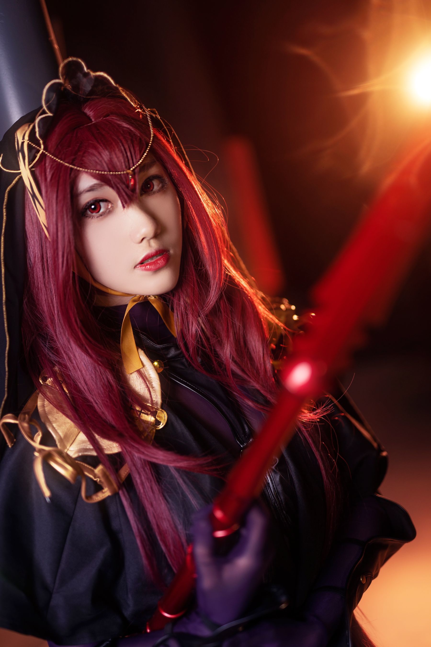 动漫博主南桃Momoko – 斯卡哈二破 [9P] - 秀人网免费无水印在线套图写真