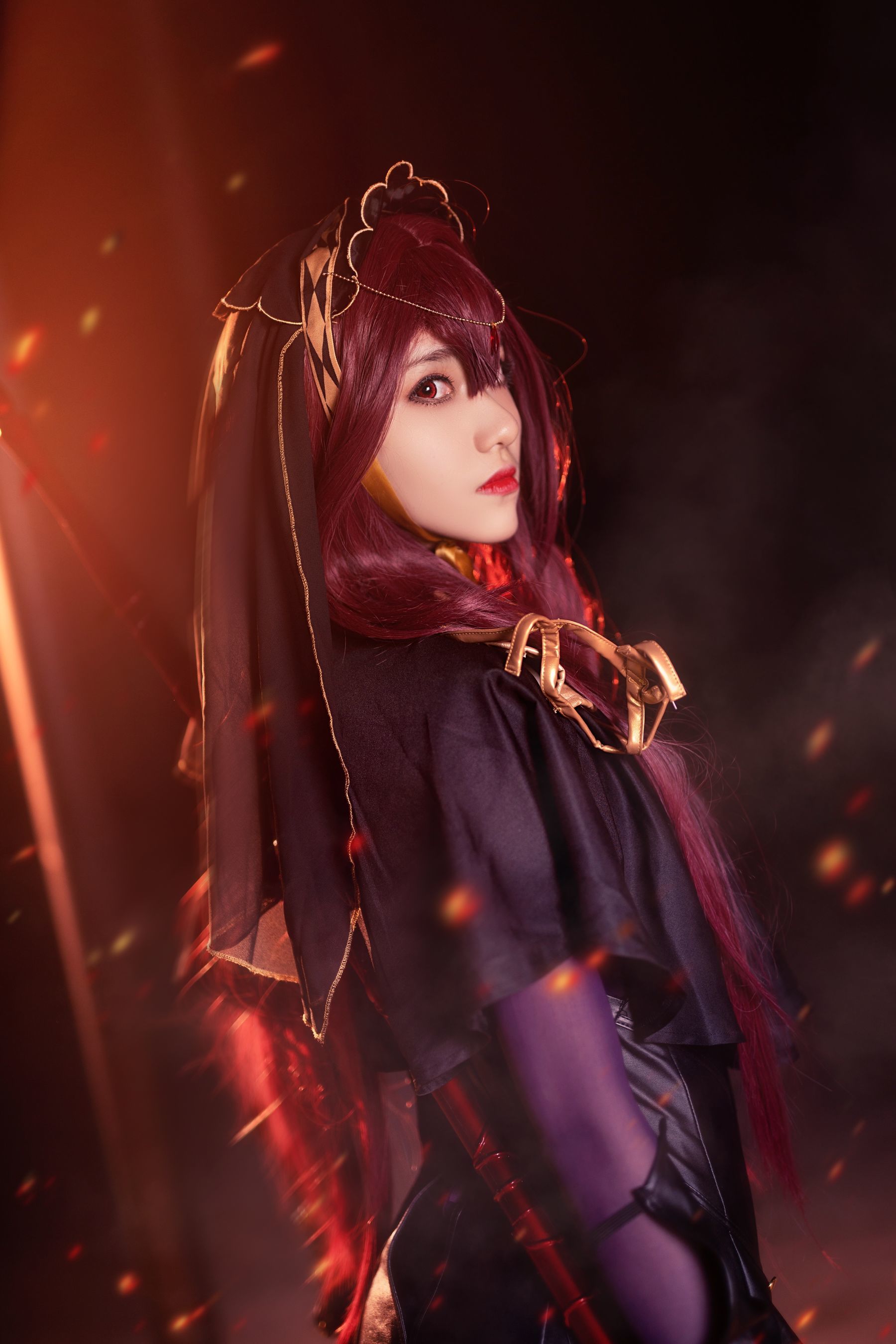 动漫博主南桃Momoko – 斯卡哈二破 [9P] - 秀人网免费无水印在线套图写真