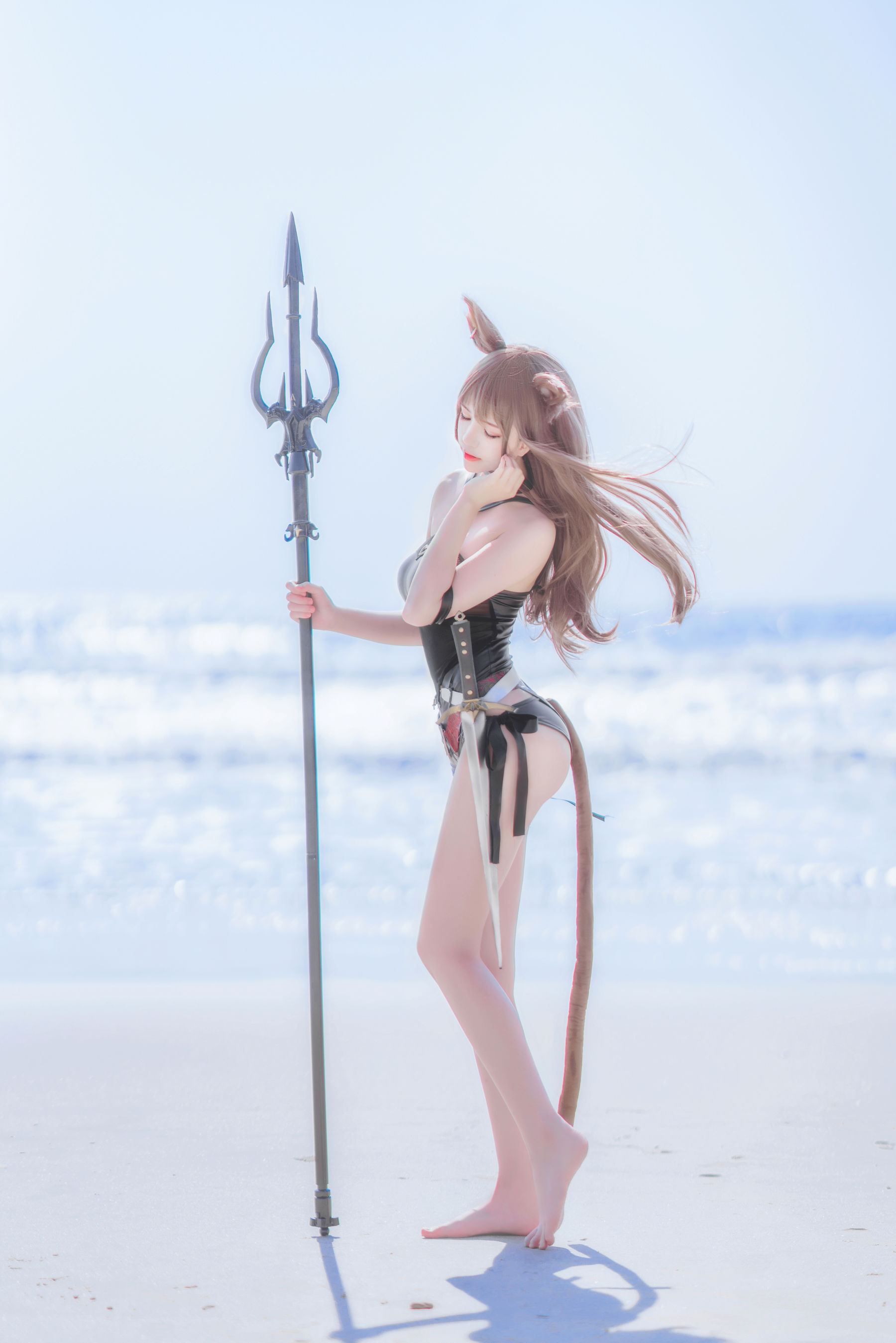 桜桃喵 天火泳装 [25P] - 秀人网免费无水印在线套图写真