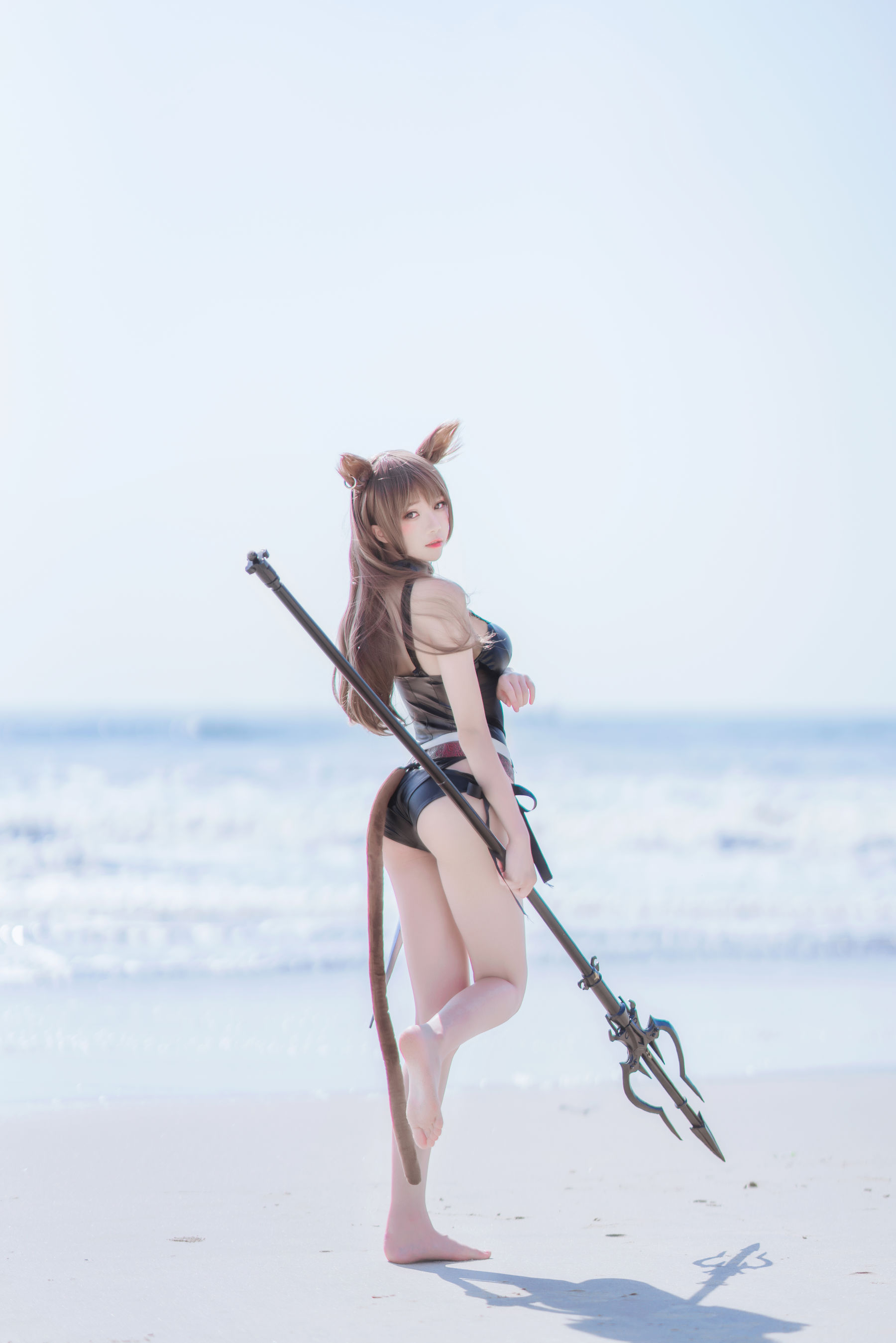 桜桃喵 天火泳装 [25P] - 秀人网免费无水印在线套图写真