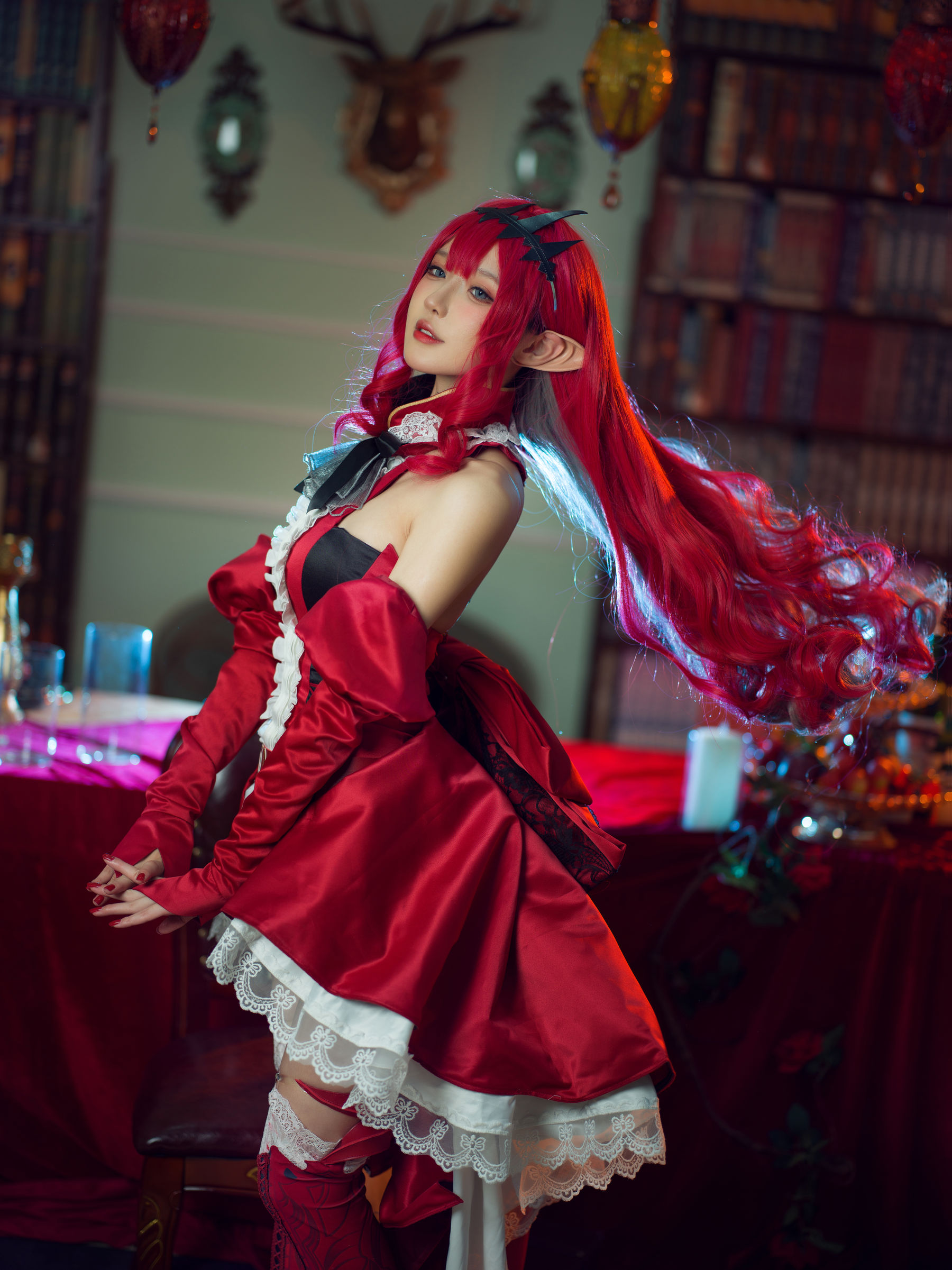 动漫博主阿包也是兔娘 – FATE妖精骑士崔斯坦 [34P] - 秀人网免费无水印在线套图写真