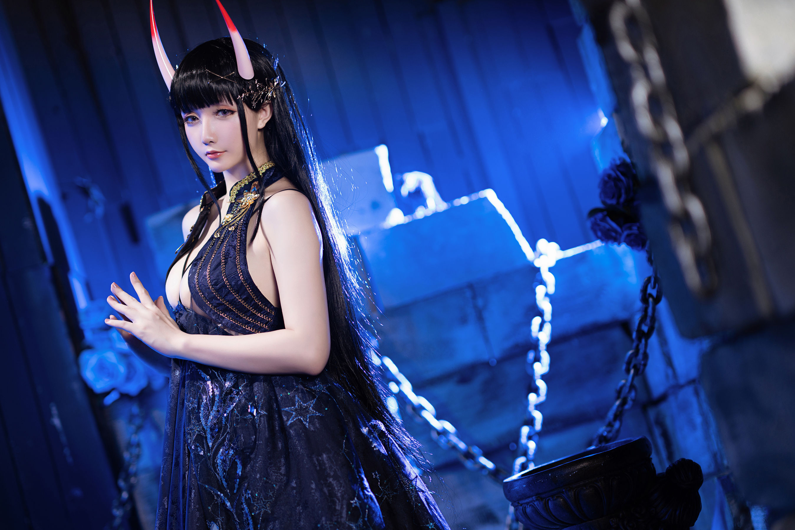 Coser小姐姐星之迟迟 – 流星之愿《能代》 [20P] - 秀人网免费无水印在线套图写真