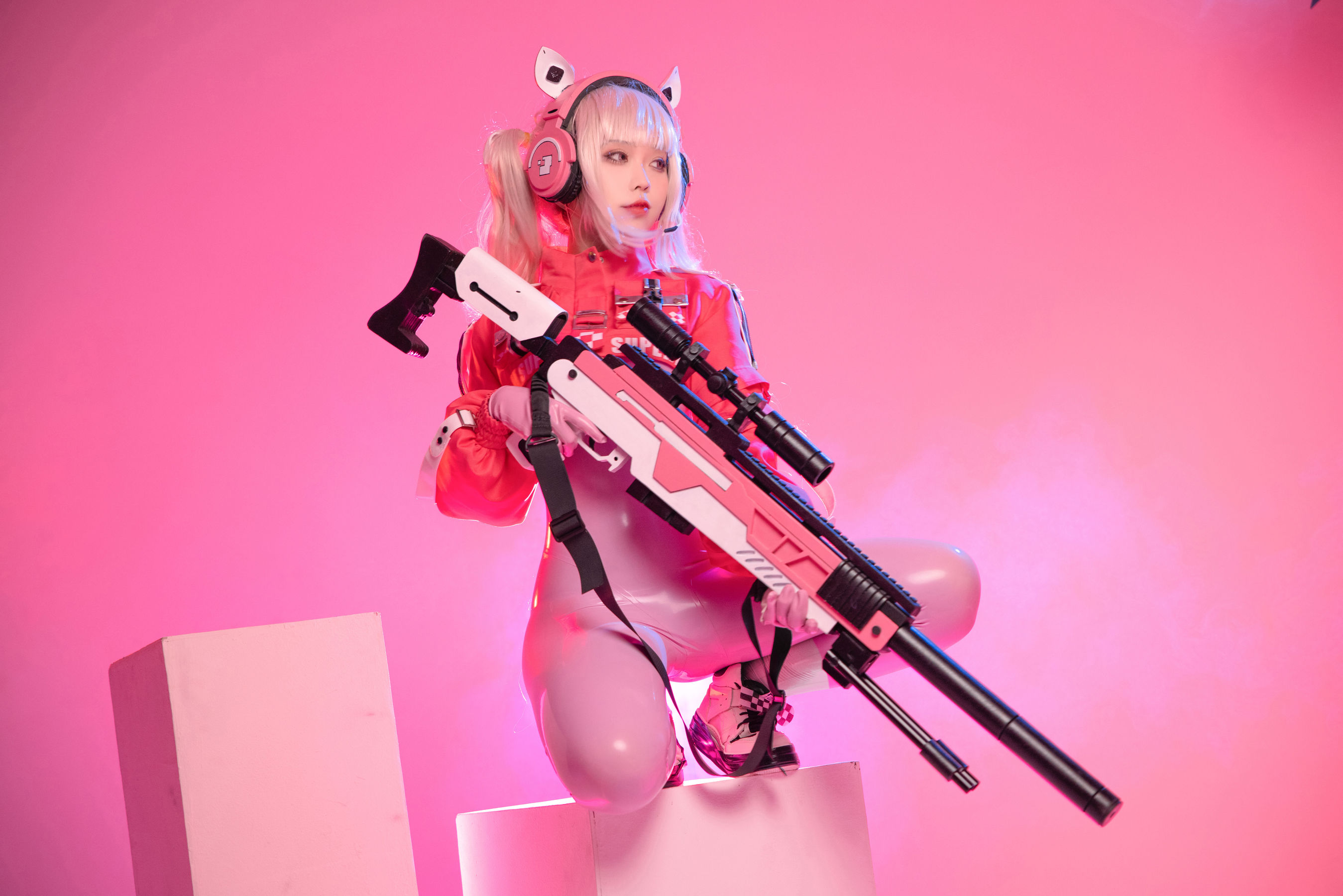 动漫博主G44不会受伤 – NIKKE爱丽丝 [21P] - 秀人网免费无水印在线套图写真