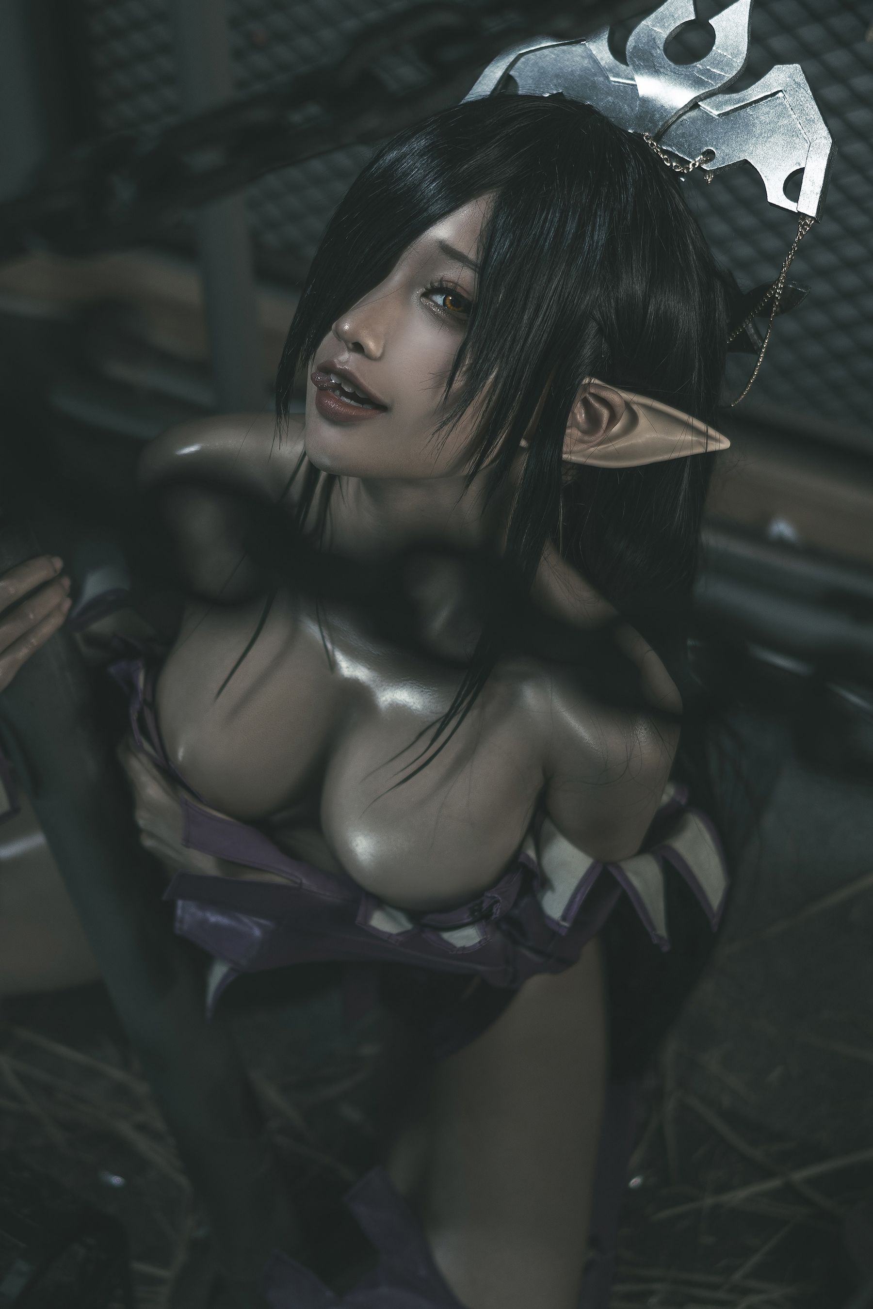 动漫博主蠢沫沫 – 黑兽女王 原设 [35P] - 秀人网免费无水印在线套图写真