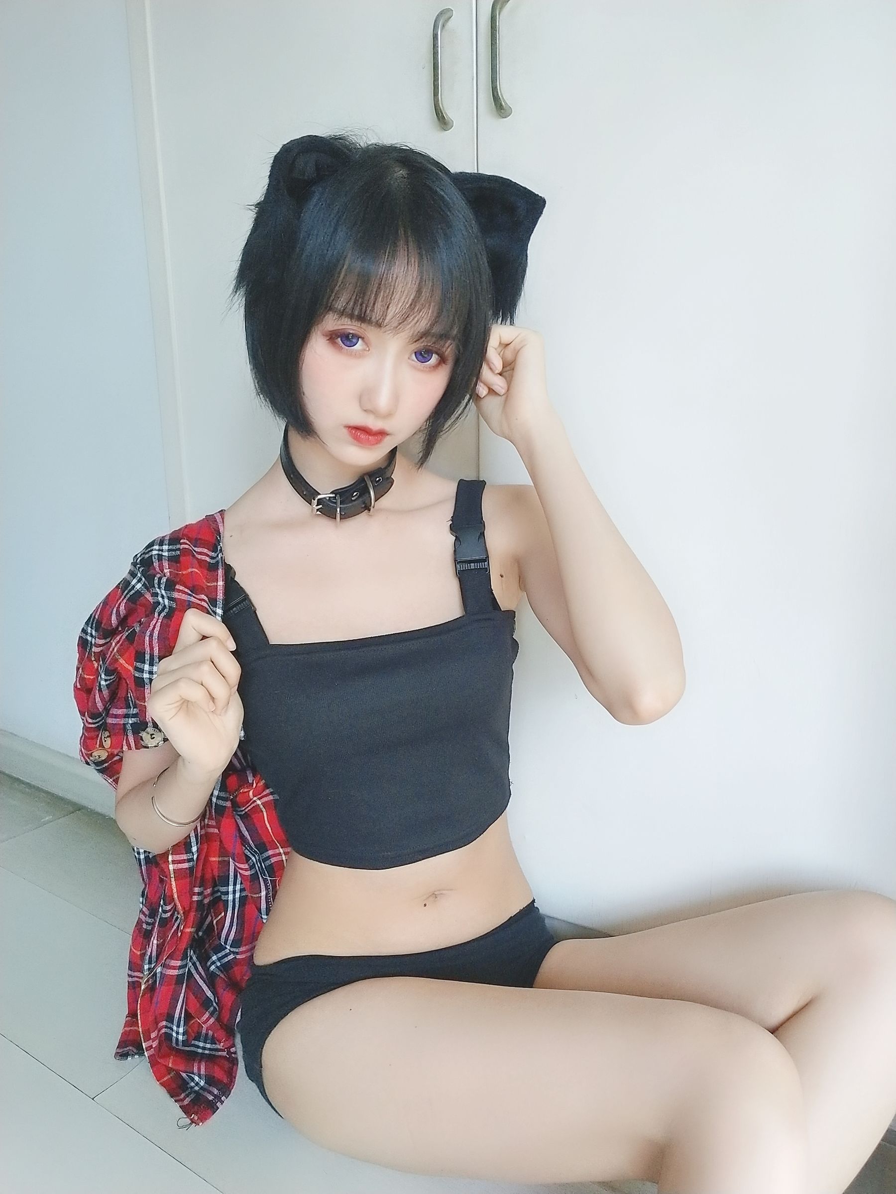 萌系小姐姐木绵绵OwO 不良猫 [44P] - 秀人网免费无水印在线套图写真