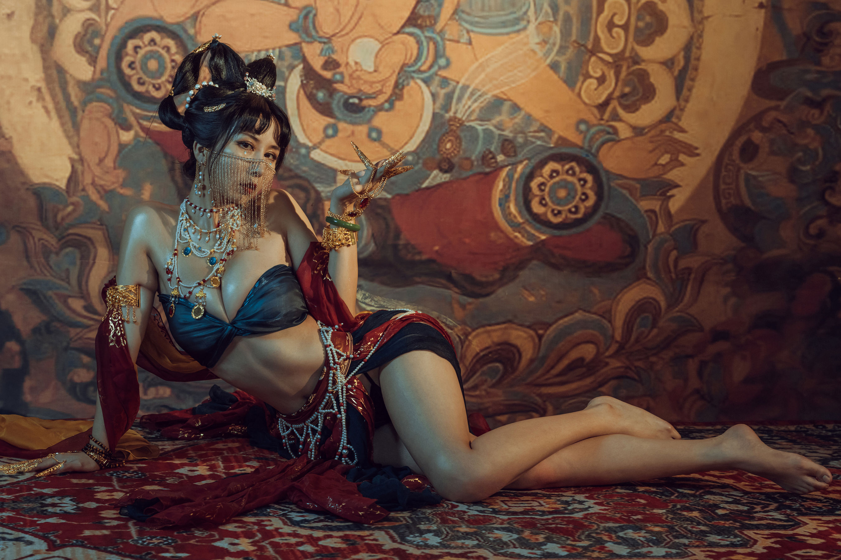 Peach milky – Dunhuang Feitian [45P] - 秀人网免费无水印在线套图写真