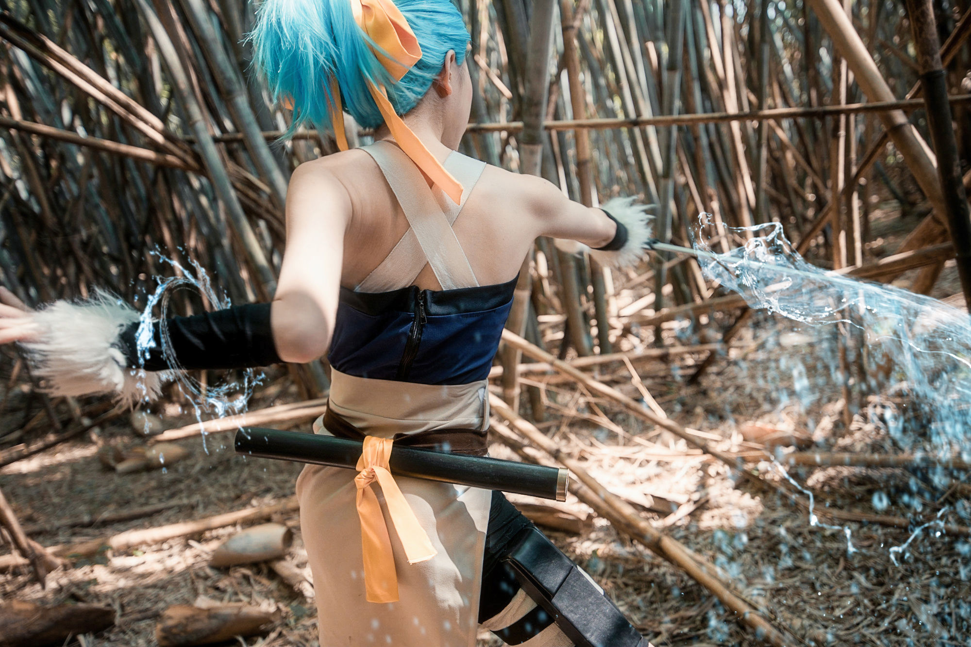 动漫博主Kitaro_绮太郎 火影忍者 碧蓝之牙 [33P] - 秀人网免费无水印在线套图写真