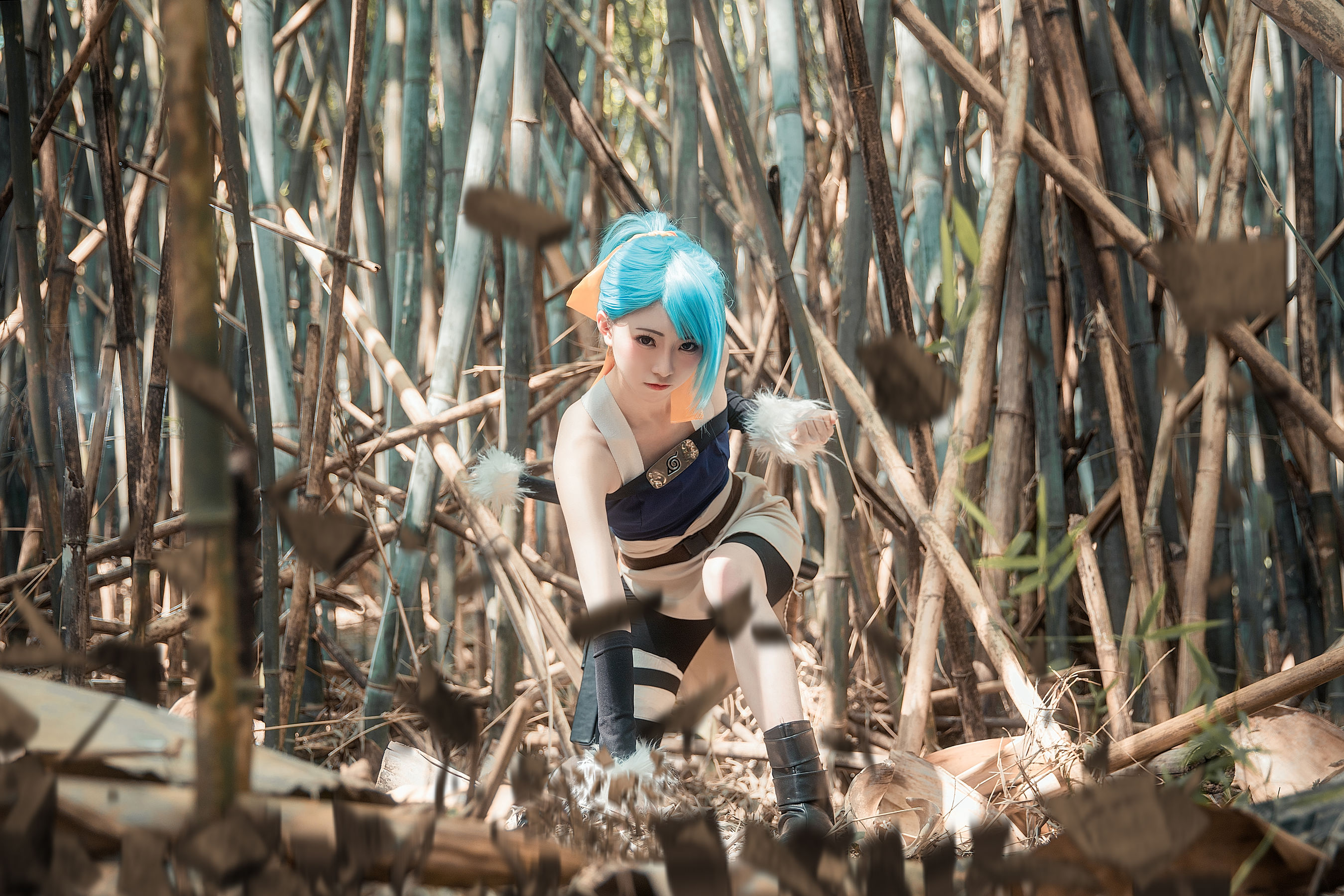 动漫博主Kitaro_绮太郎 火影忍者 碧蓝之牙 [33P] - 秀人网免费无水印在线套图写真