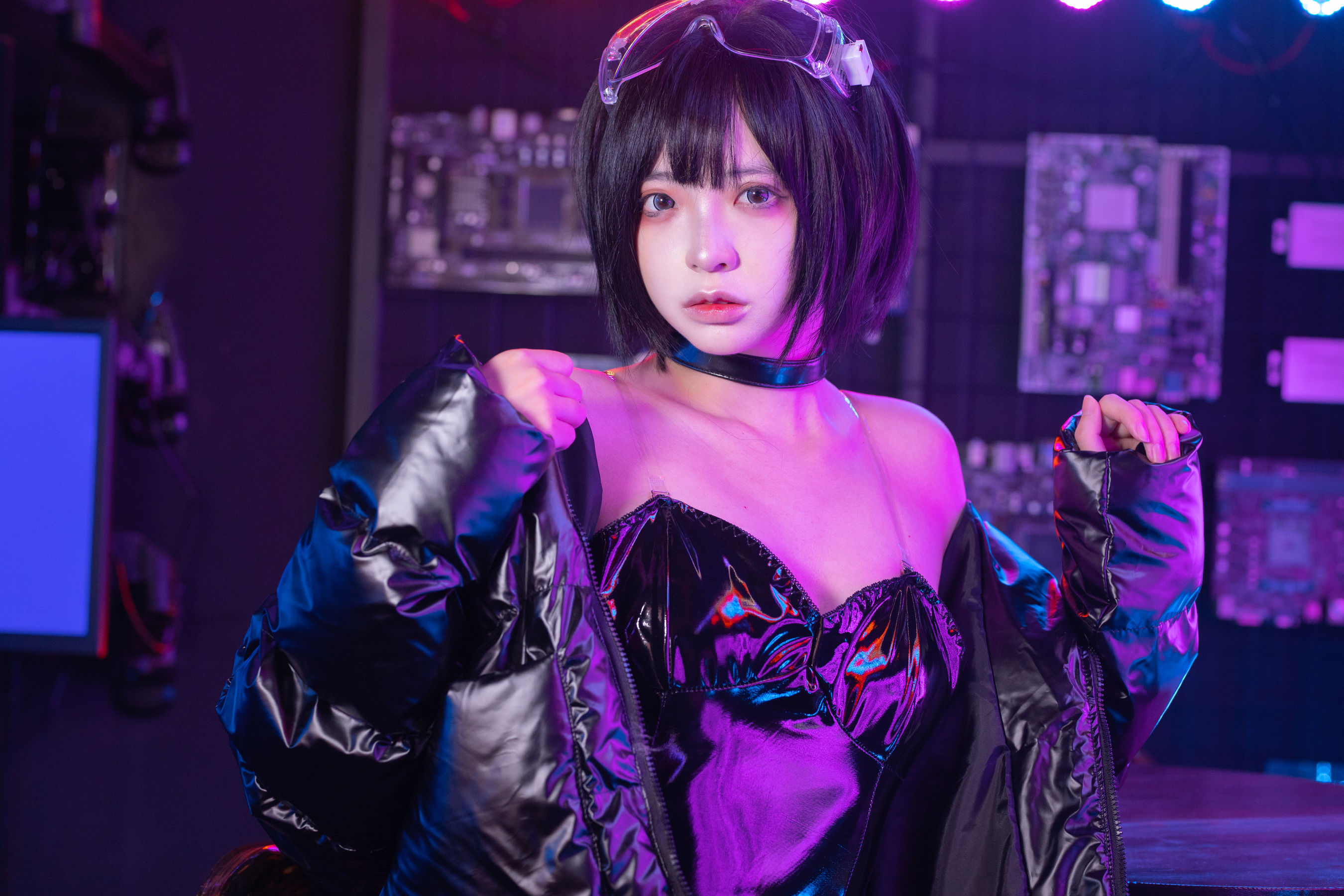 疯猫ss – 赛博少女 [40P] - 秀人网免费无水印在线套图写真