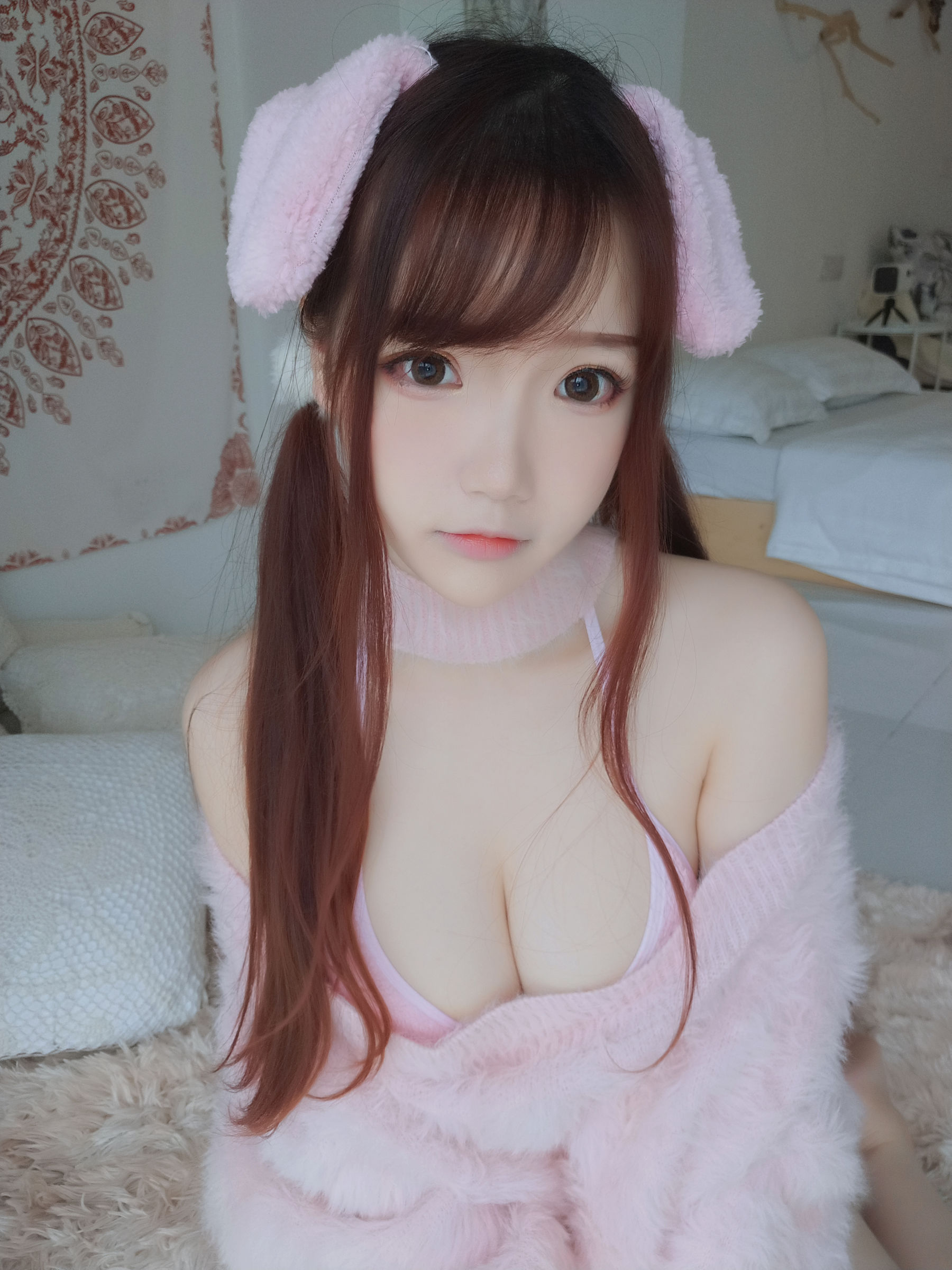 动漫博主雪晴Astra – 牧场物语 垂耳兔 [110P] - 秀人网免费无水印在线套图写真