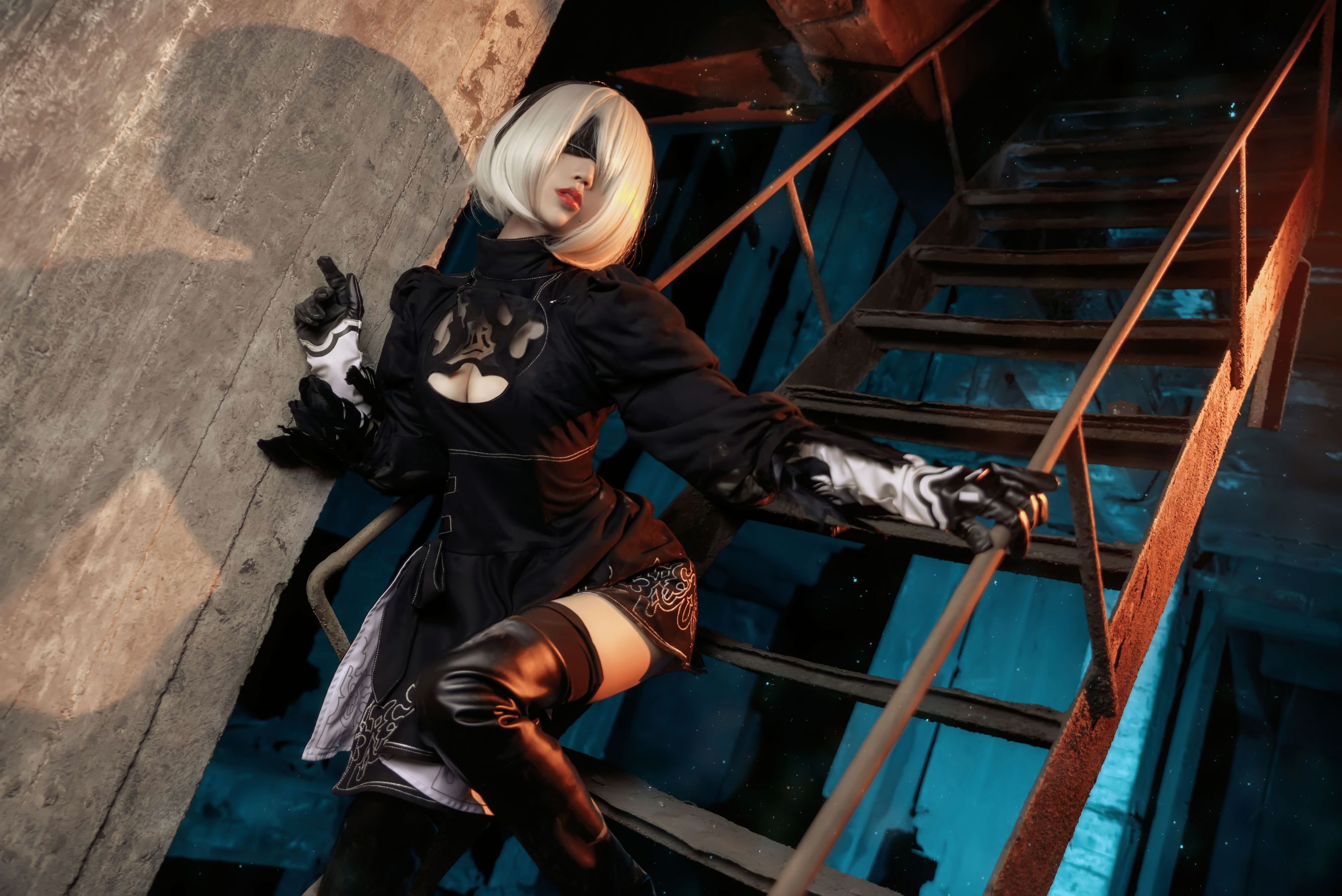 萌妹白易子教主 – 尼尔机械纪元 [23P] - 秀人网免费无水印在线套图写真