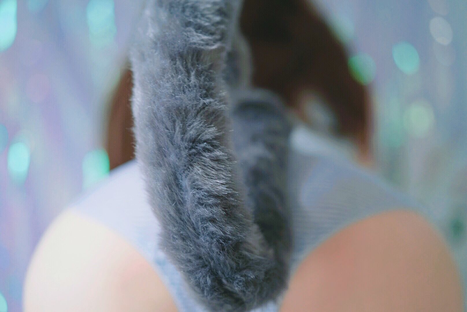 萌妹子眼酱大魔王w – 灰尾猫系 [14P] - 秀人网免费无水印在线套图写真