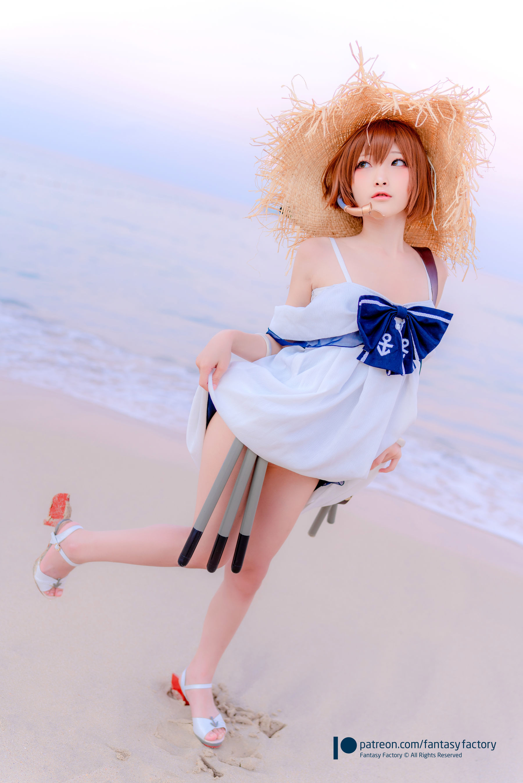 小丁 2020.02 [Fantasy Factory] 阳光 沙滩 泳池 [78P] - 秀人网免费无水印在线套图写真