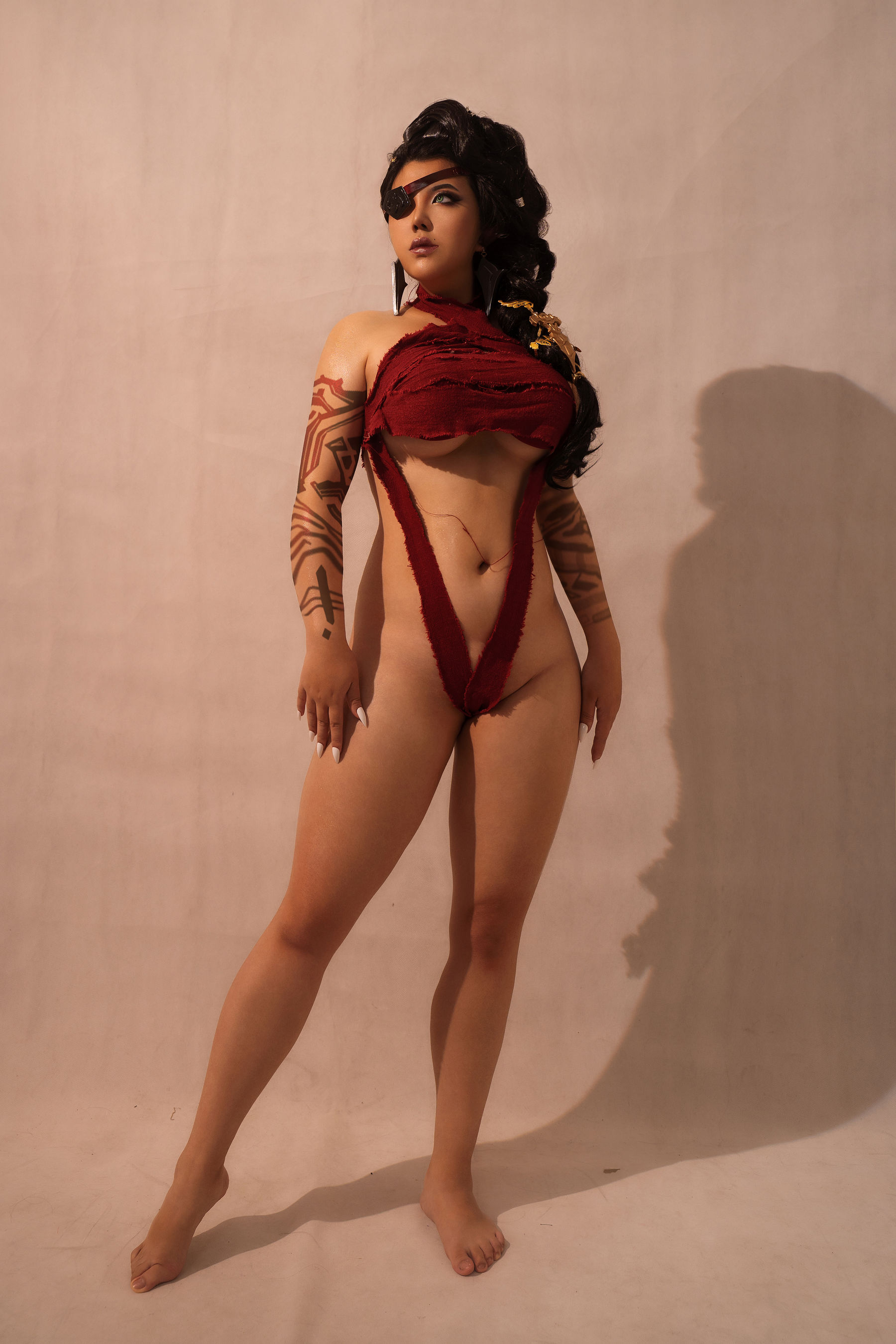 千煌弑夜 – Desert Rose Samira [22P] - 秀人网免费无水印在线套图写真