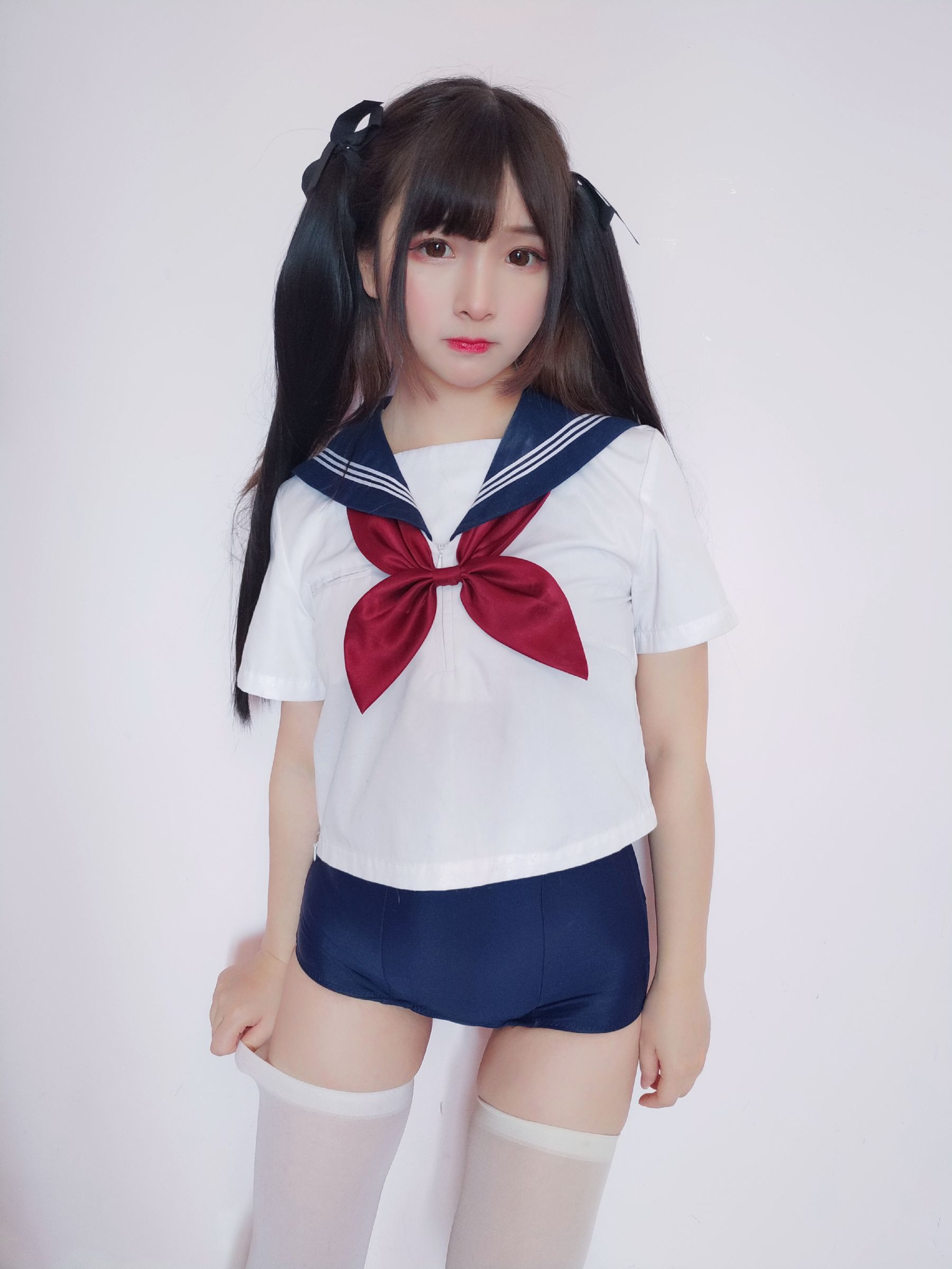 二次元美女古川kagura 水手服死库水 [16P] - 秀人网免费无水印在线套图写真