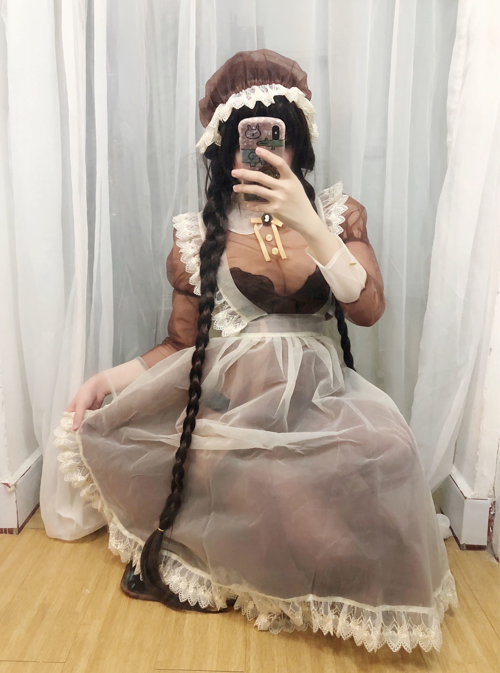 二次元巨乳美女鹿野希 透明女仆 [97P] - 秀人网免费无水印在线套图写真