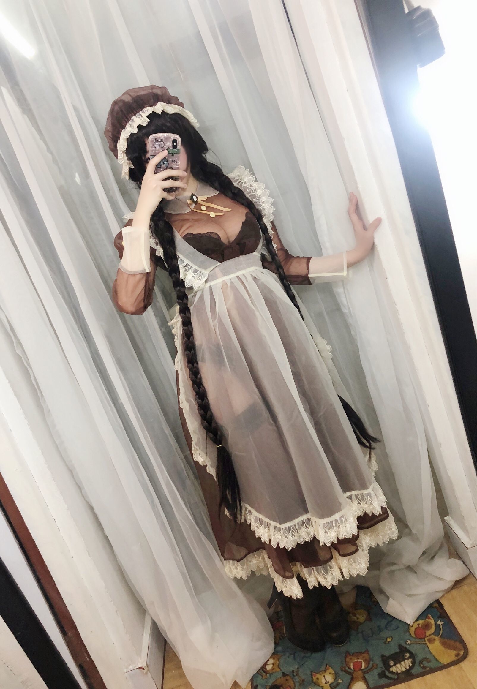 二次元巨乳美女鹿野希 透明女仆 [97P] - 秀人网免费无水印在线套图写真