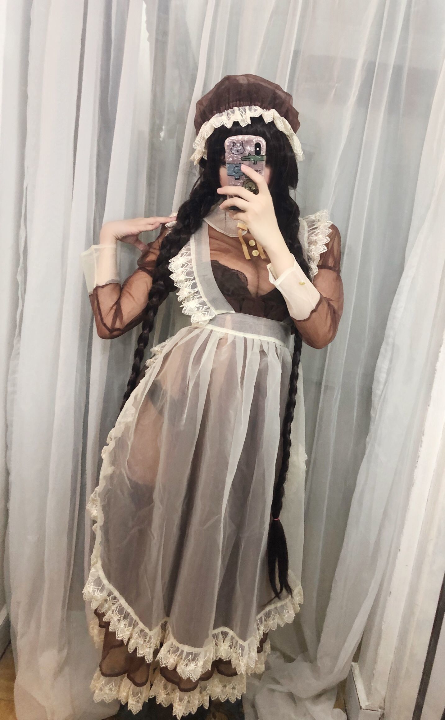 二次元巨乳美女鹿野希 透明女仆 [97P] - 秀人网免费无水印在线套图写真