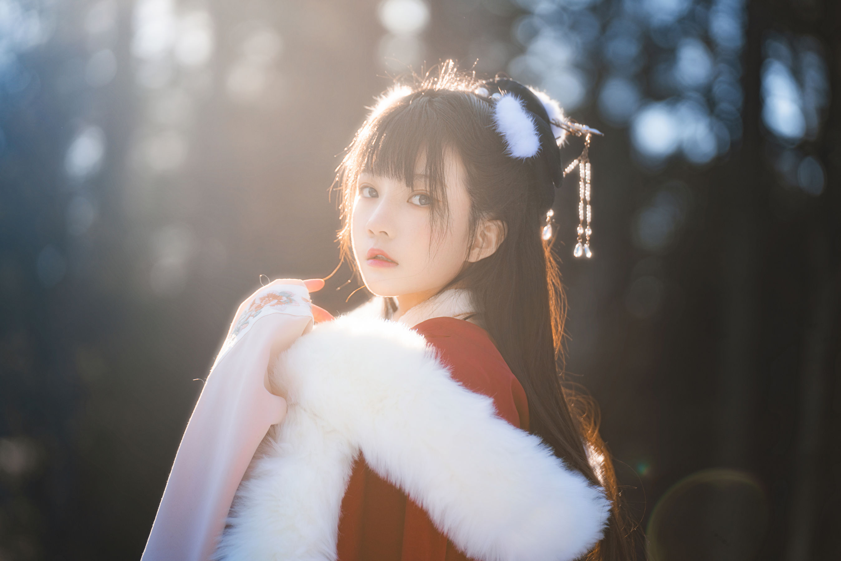 桜桃喵 – 熹微 [30P] - 秀人网免费无水印在线套图写真