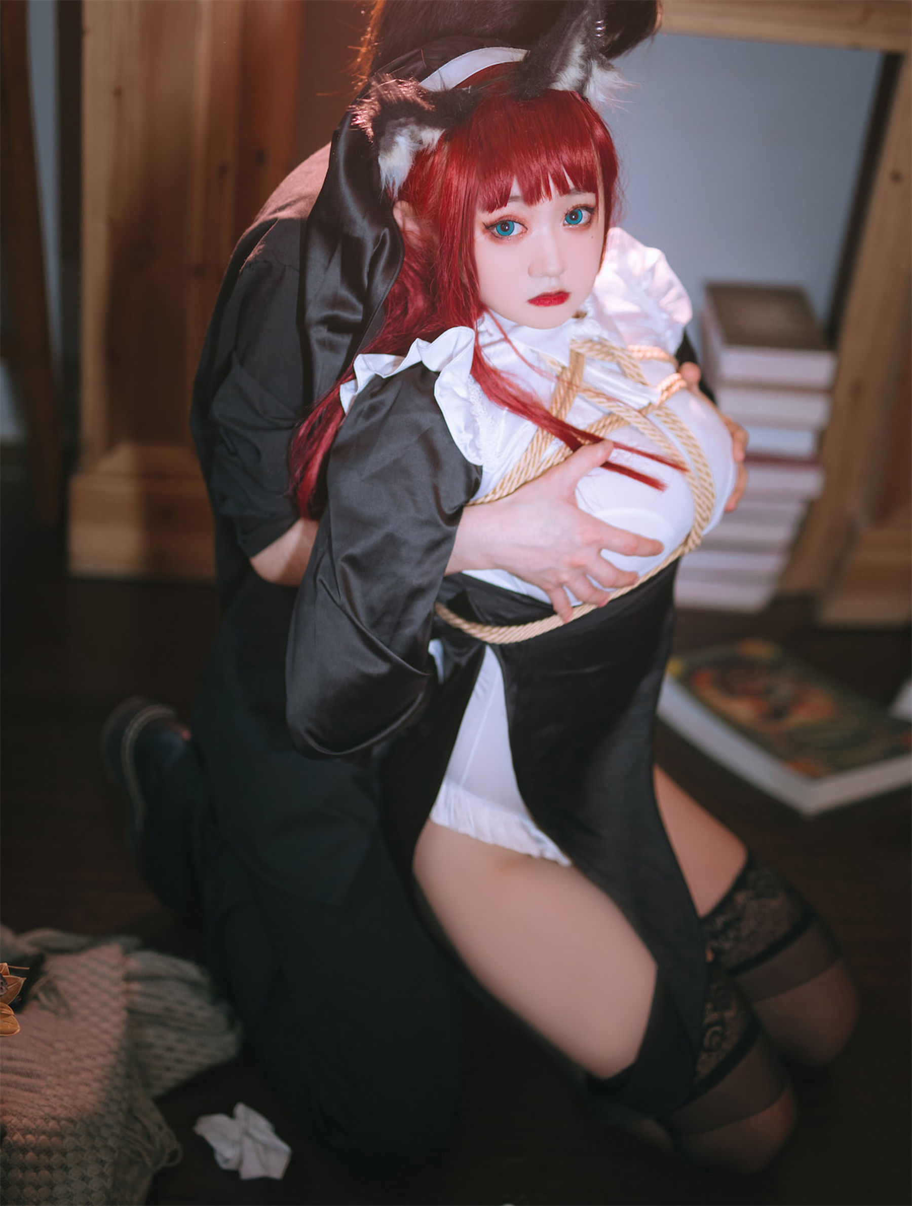 动漫博主恩田直幸 – 修女 [61P] - 秀人网免费无水印在线套图写真