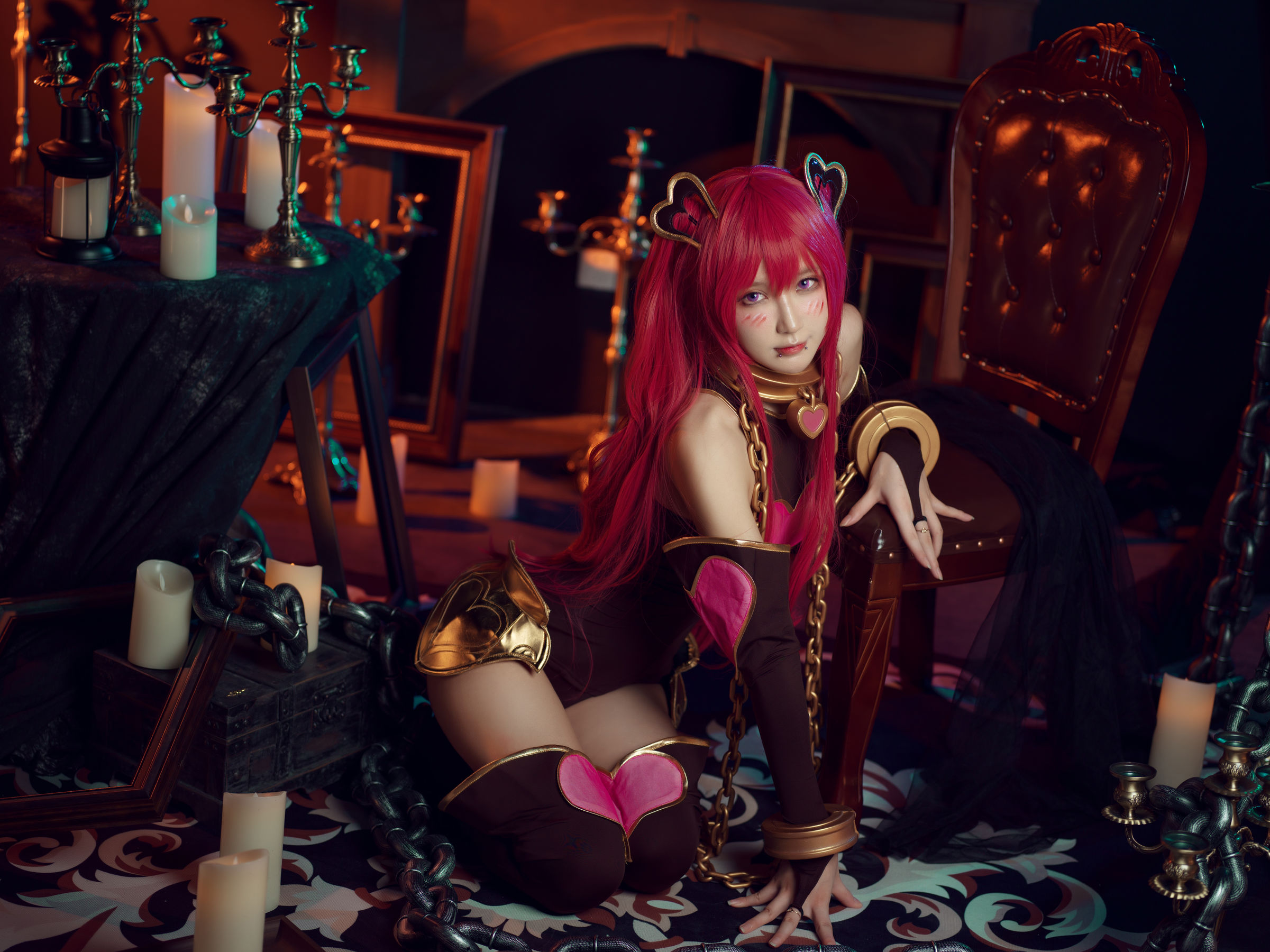 动漫博主阿包也是兔娘 – 空花 [26P] - 秀人网免费无水印在线套图写真