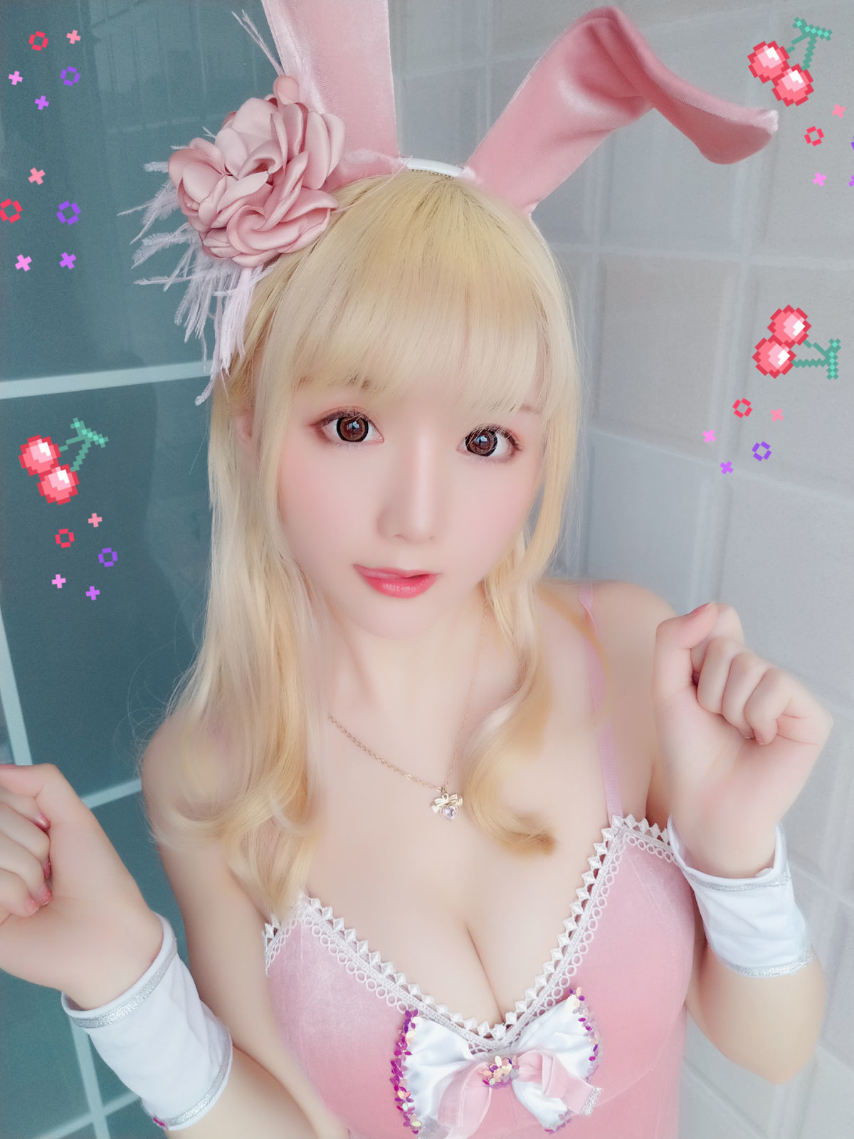 [萝莉COS] 星之迟迟 VOL.01 粉红泡泡包 [56P] - 秀人网免费无水印在线套图写真