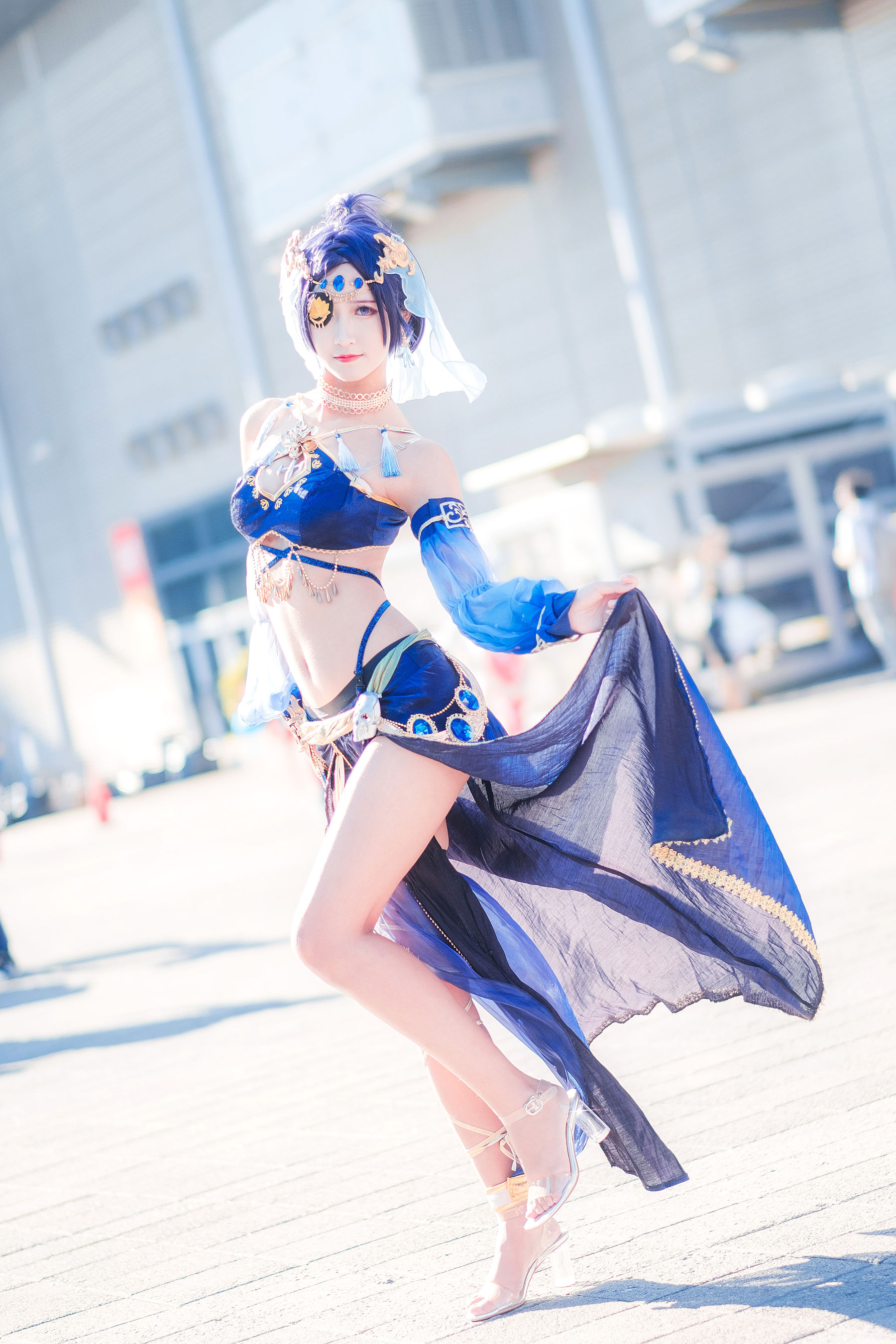 微博妹子三度_69 – 一千零一夜 [9P] - 秀人网免费无水印在线套图写真