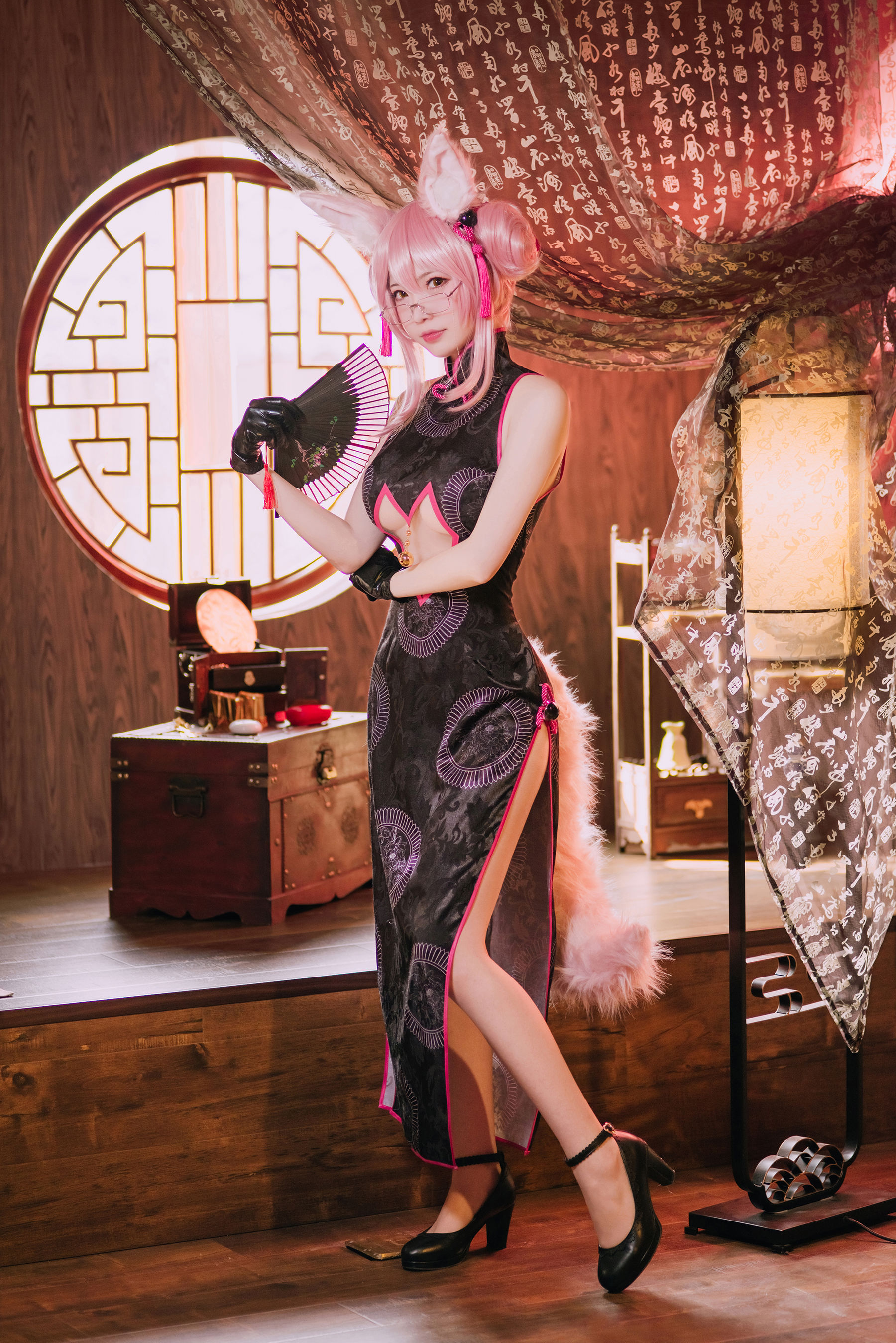 大胸萌妹妖少you1 – 高扬斯卡娅 [9P] - 秀人网免费无水印在线套图写真