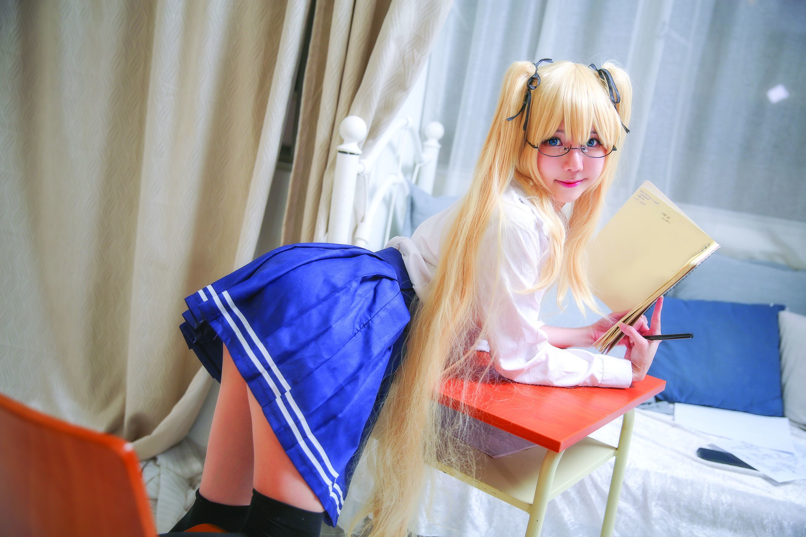 Sally Dorasnow – Eriri School Girl [43P] - 秀人网免费无水印在线套图写真