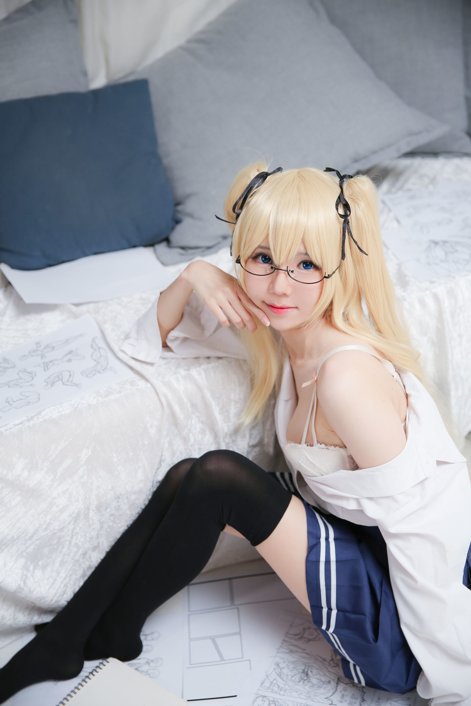 Sally Dorasnow – Eriri School Girl [43P] - 秀人网免费无水印在线套图写真
